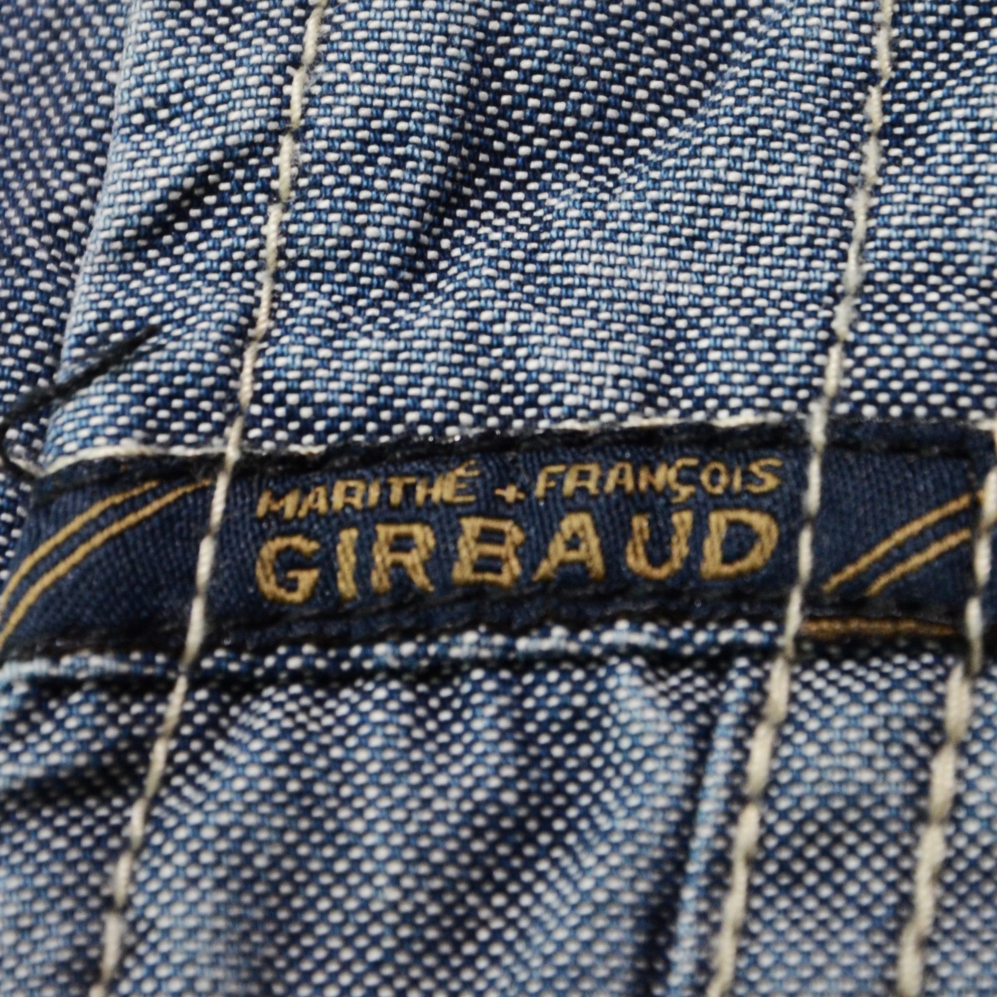 Marithe + Francois Girbaud M+FG Jorts W34 Raw Denim Special Rare Design 2006 Carft Size US 34 / EU 50 - 5 Thumbnail