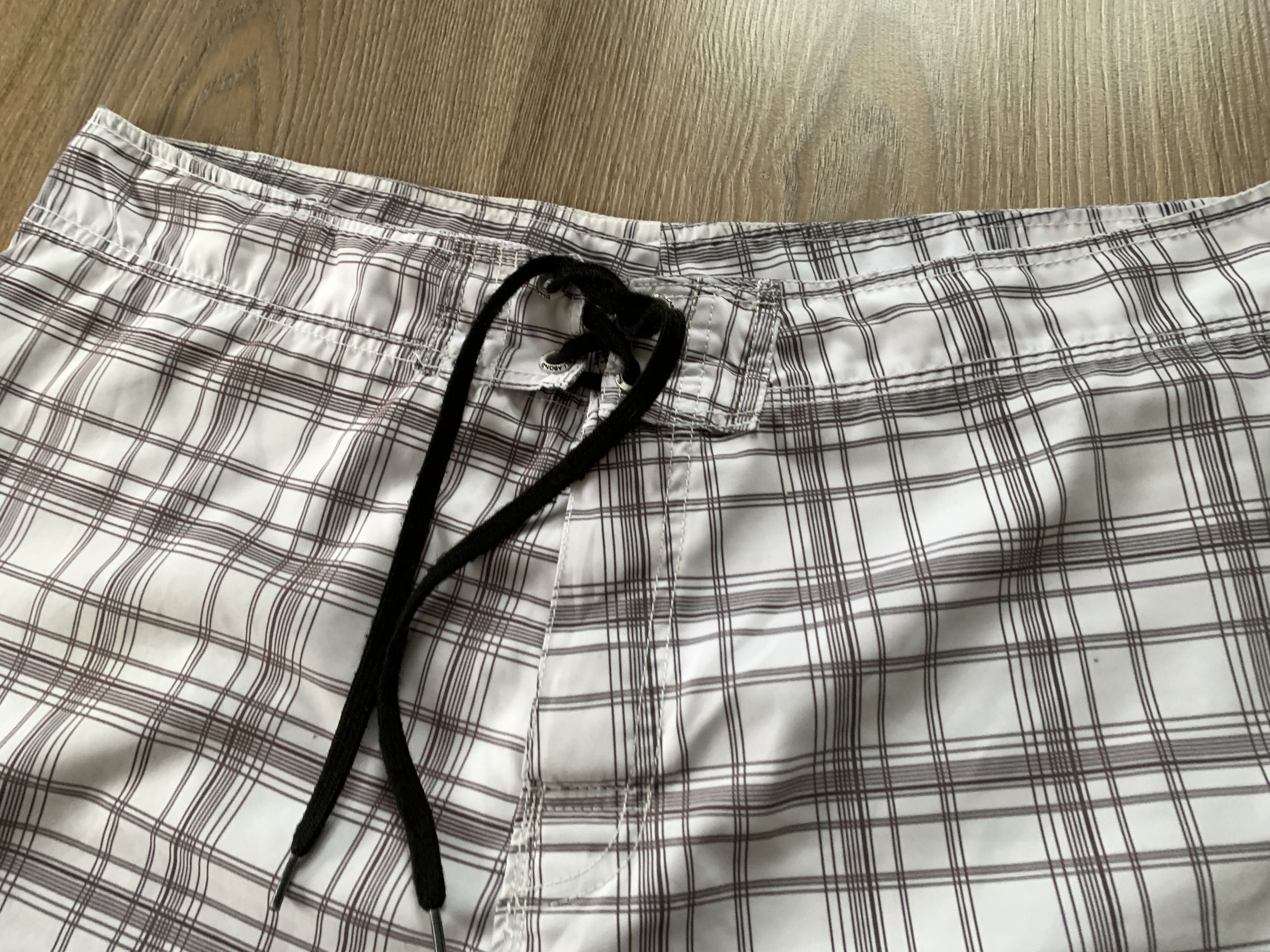 Billabong × Vintage Rare Vintage Billabong Men's Plaid Swim Shorts Size US 38 / EU 54 - 6 Thumbnail