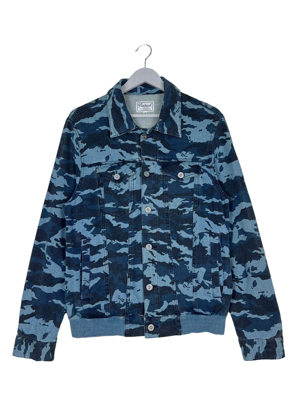 Japanese Brand 🔥 PANHARD UNION MADE CAMO TRUCKER JACKET Size US M / EU 48-50 / 2 - 2 Thumbnail