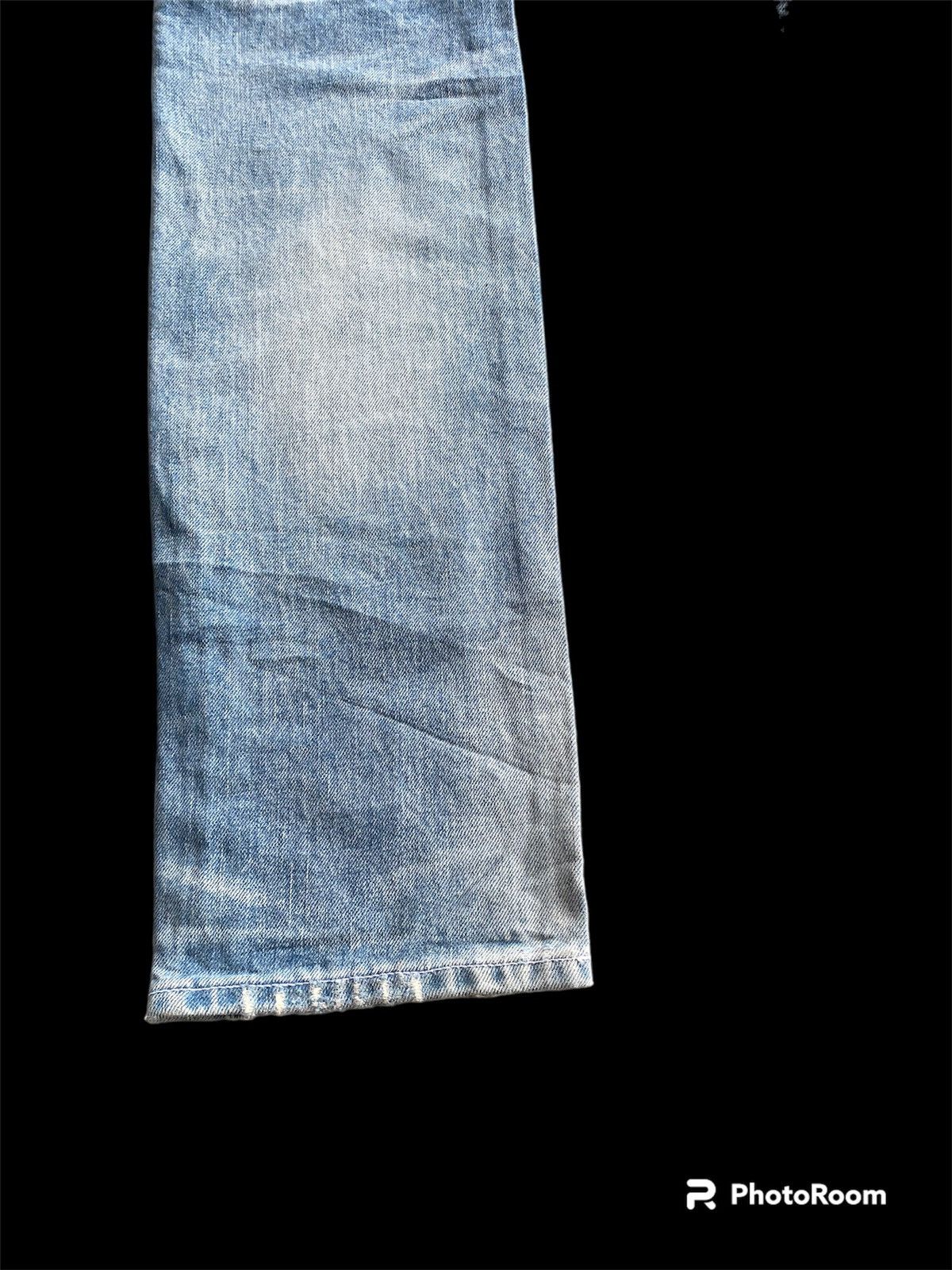 Hysteric Glamour × Japanese Brand × Tornado Mart Biker Jeans Japanese Eyefunny Distressed p174 Size US 31 - 3 Thumbnail
