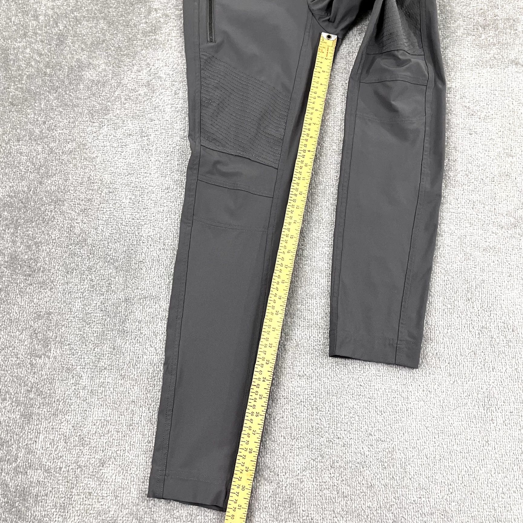Lululemon LULULEMON Pants Womens Size 8 Slim Gray Bust a Move Moto Travel Workout Commuter Pants Size 30" / US 8 / IT 44 - 6 Thumbnail