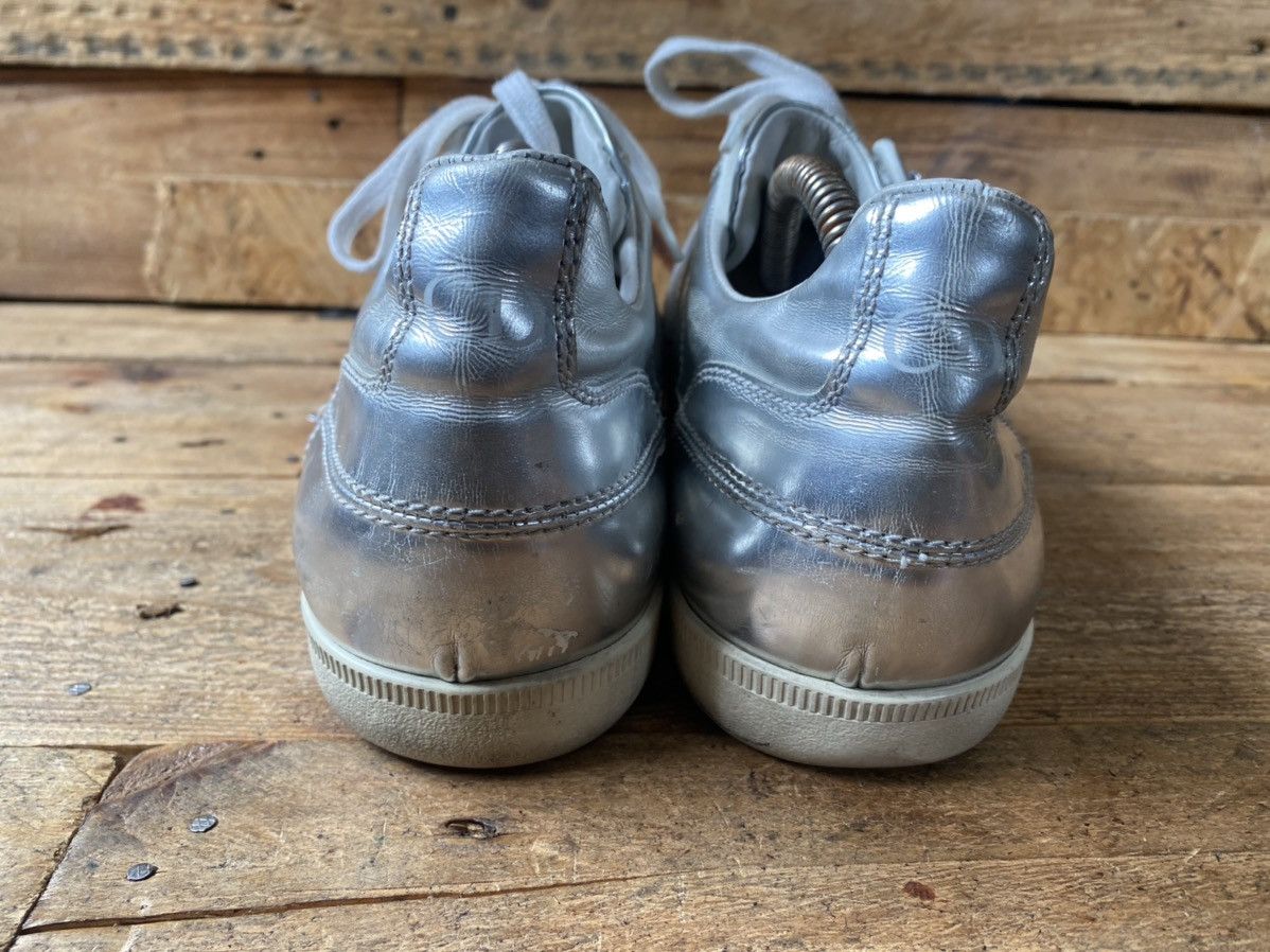 Designer × Dior × Hedi Slimane Dior homme B01 X hedi slimane silver low-top sneakers sz 40 Size US 7 / EU 40 - 6 Thumbnail