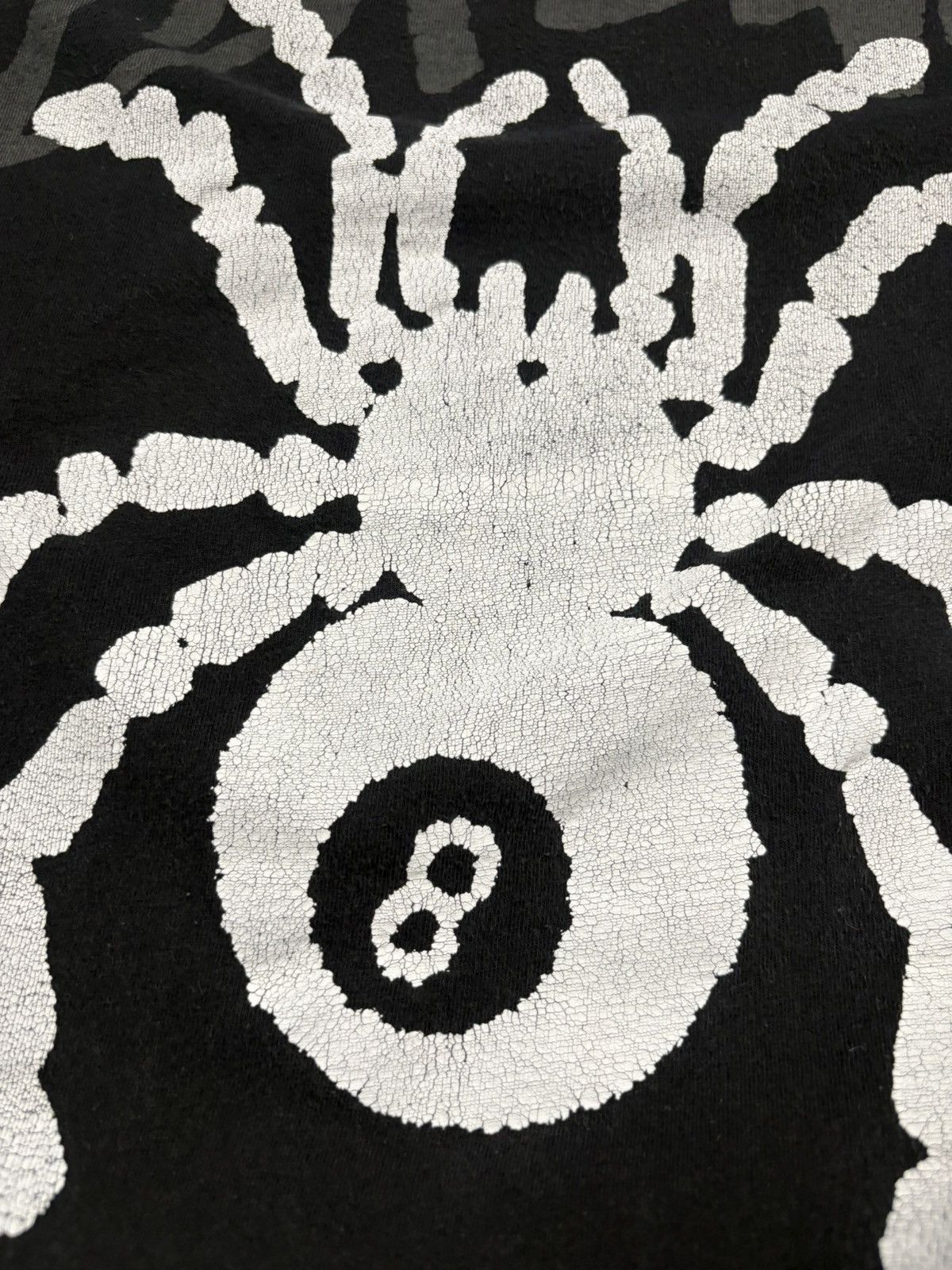 Stussy Stussy 8 Ball Spider T Shirt Black Graphic Vintage Tee M Y2K Size US M / EU 48-50 / 2 - 9 Thumbnail