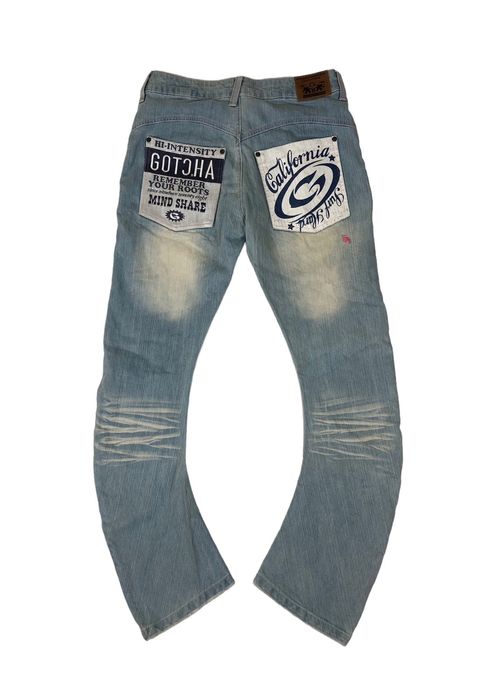 Hysteric Glamour Japanese Brand Gotcha Surf Curve Denim Jeans