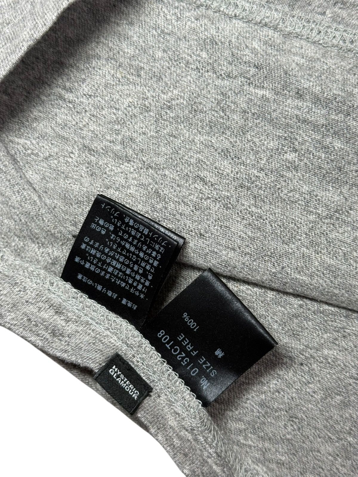 Hysteric Glamour Hysteric Glamour x The Ramones Grey Cotton College tee Size US S / EU 44-46 / 1 - 6 Thumbnail