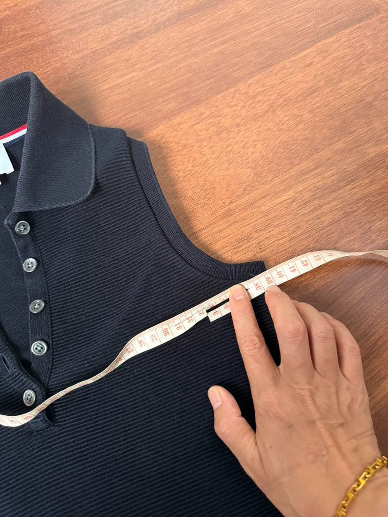 Thom Browne Thom Browne Sleeveless polo shirt Size XS / US 0-2 / IT 36-38 - 6 Thumbnail