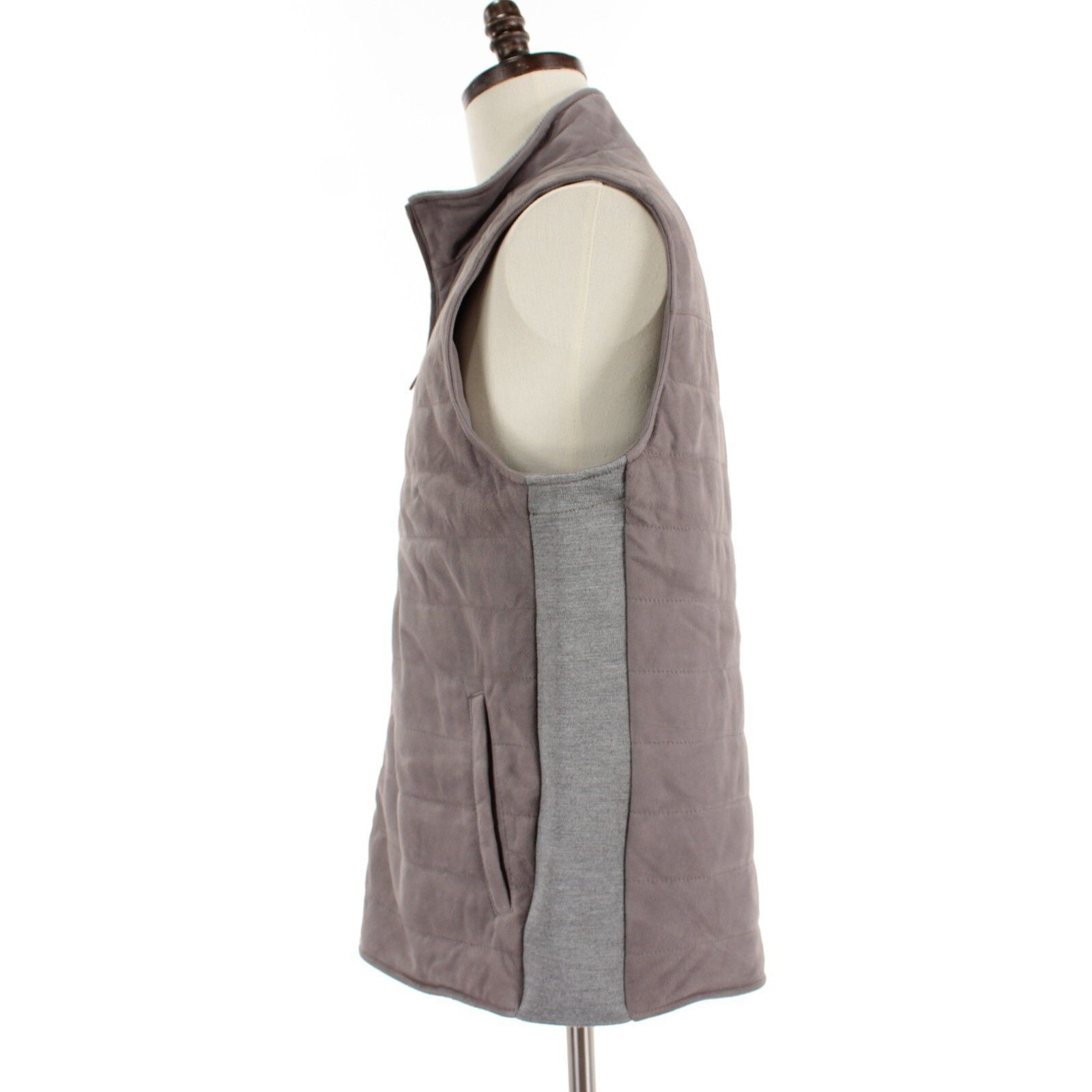 Luciano Barbera Luciano Barbera Vest Size M US In Gray Leather Size US M / EU 48-50 / 2 - 5 Thumbnail