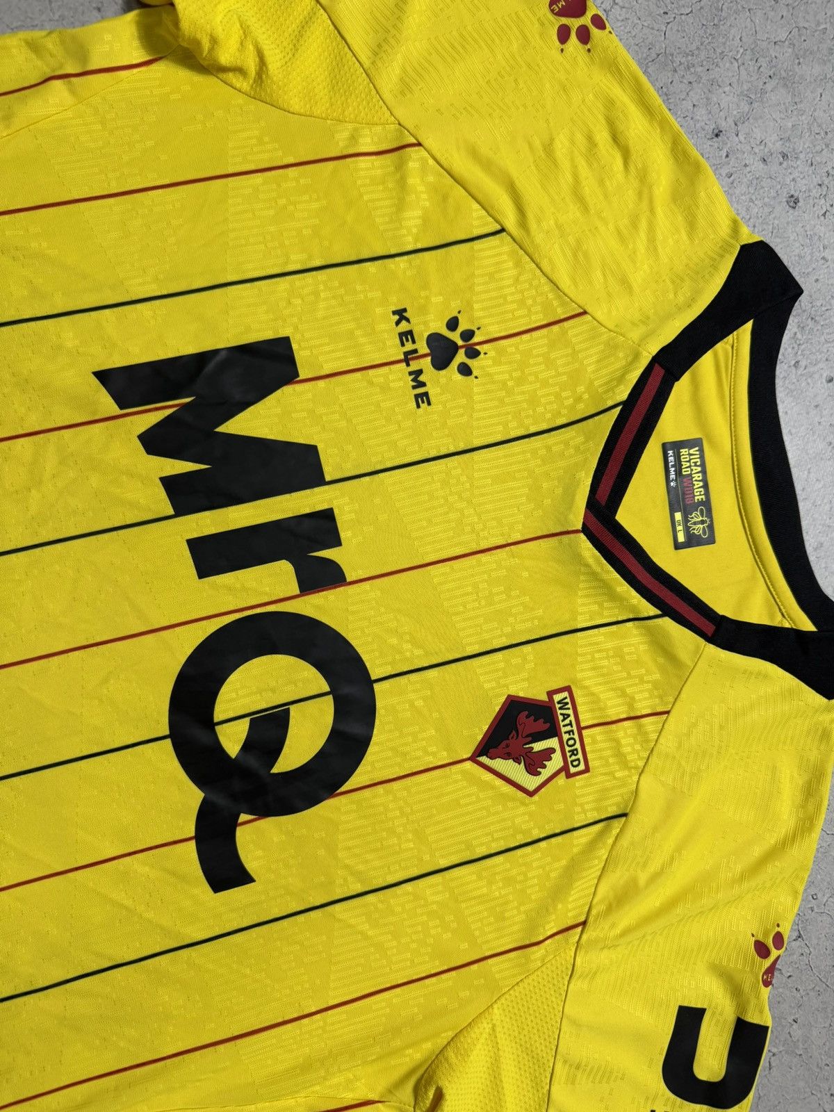 Vintage Kelme FC Watford 2024/2025 Vintage Soccer Jersey Size US L / EU 52-54 / 3 - 4 Thumbnail