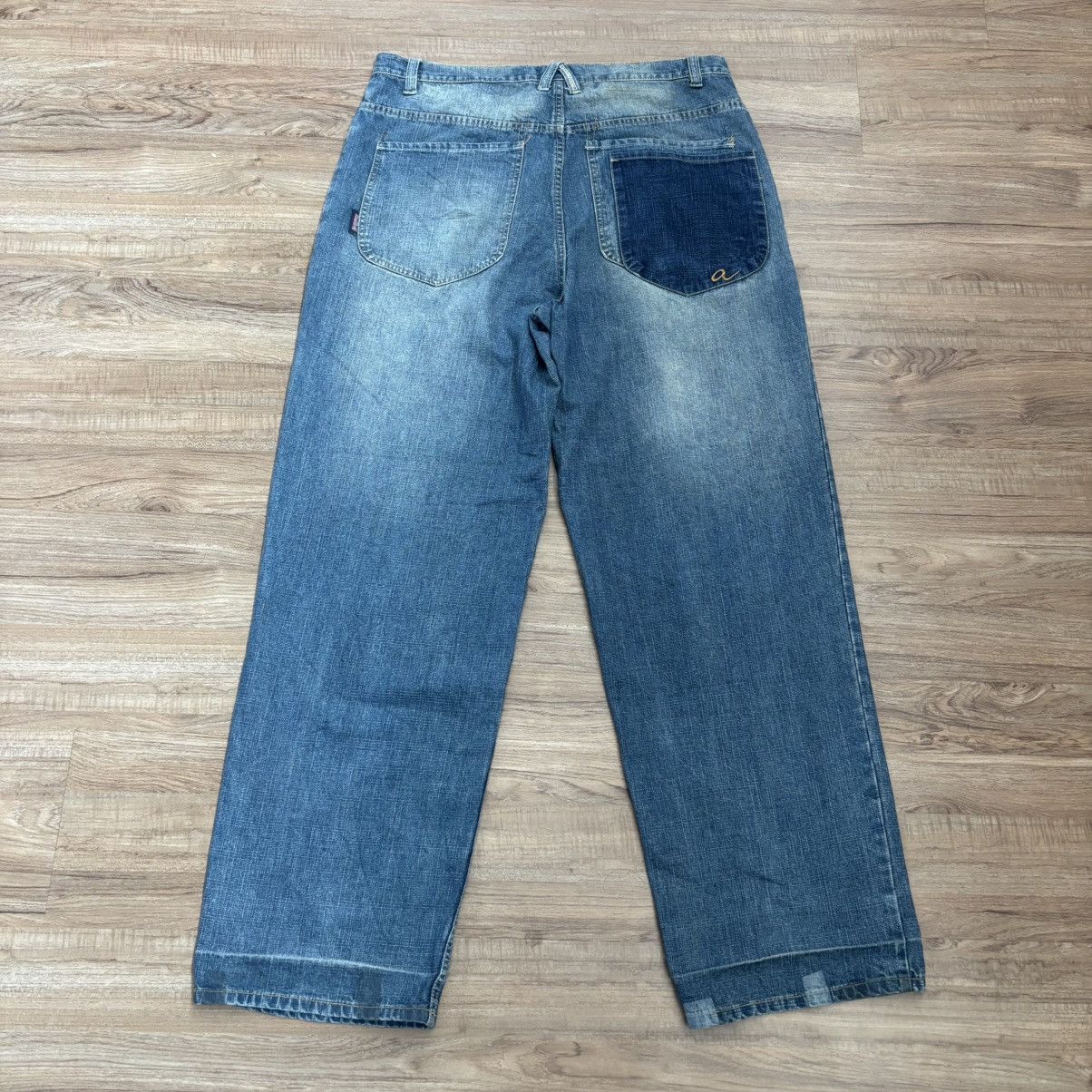 Vintage Vintage Attitude Baggy Jeans Hip Hop Flare Rap Denim Size US 36 / EU 52 - 1 Thumbnail