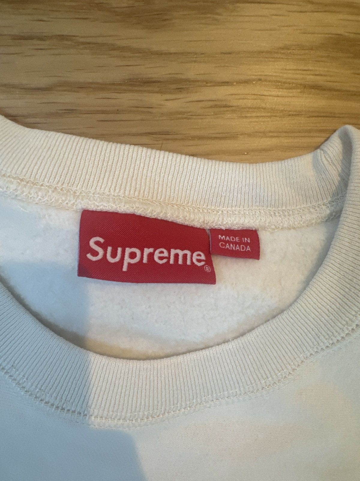 Supreme cream box logo supreme Size US XL / EU 56 / 4 - 7 Thumbnail