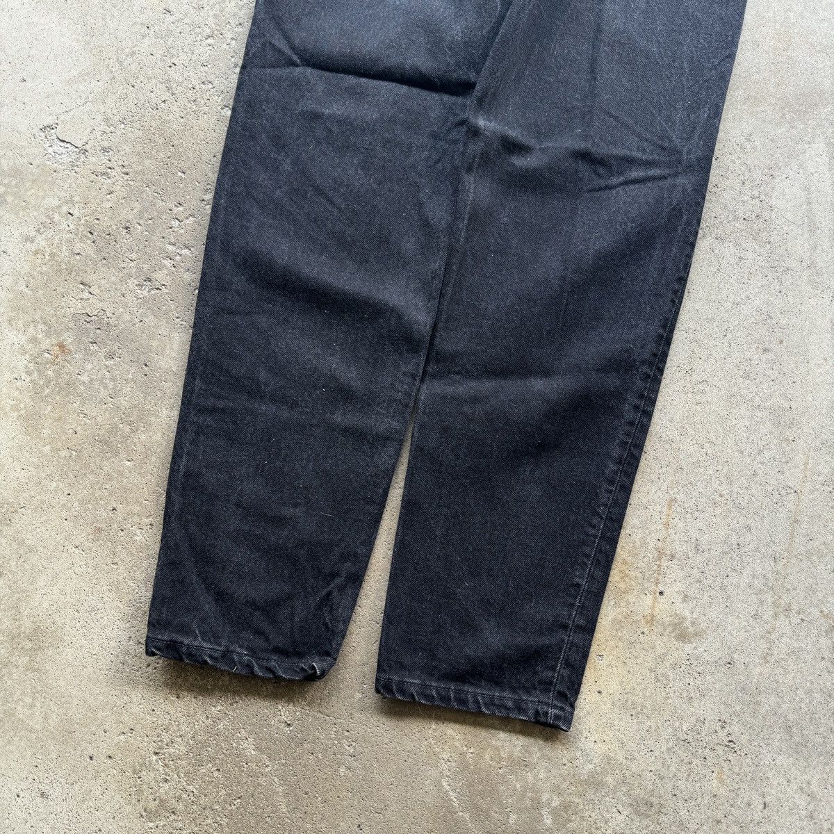 Levi's Vintage 90s Levi's 550 Black Jeans Made in USA Size US 31 - 10 Thumbnail