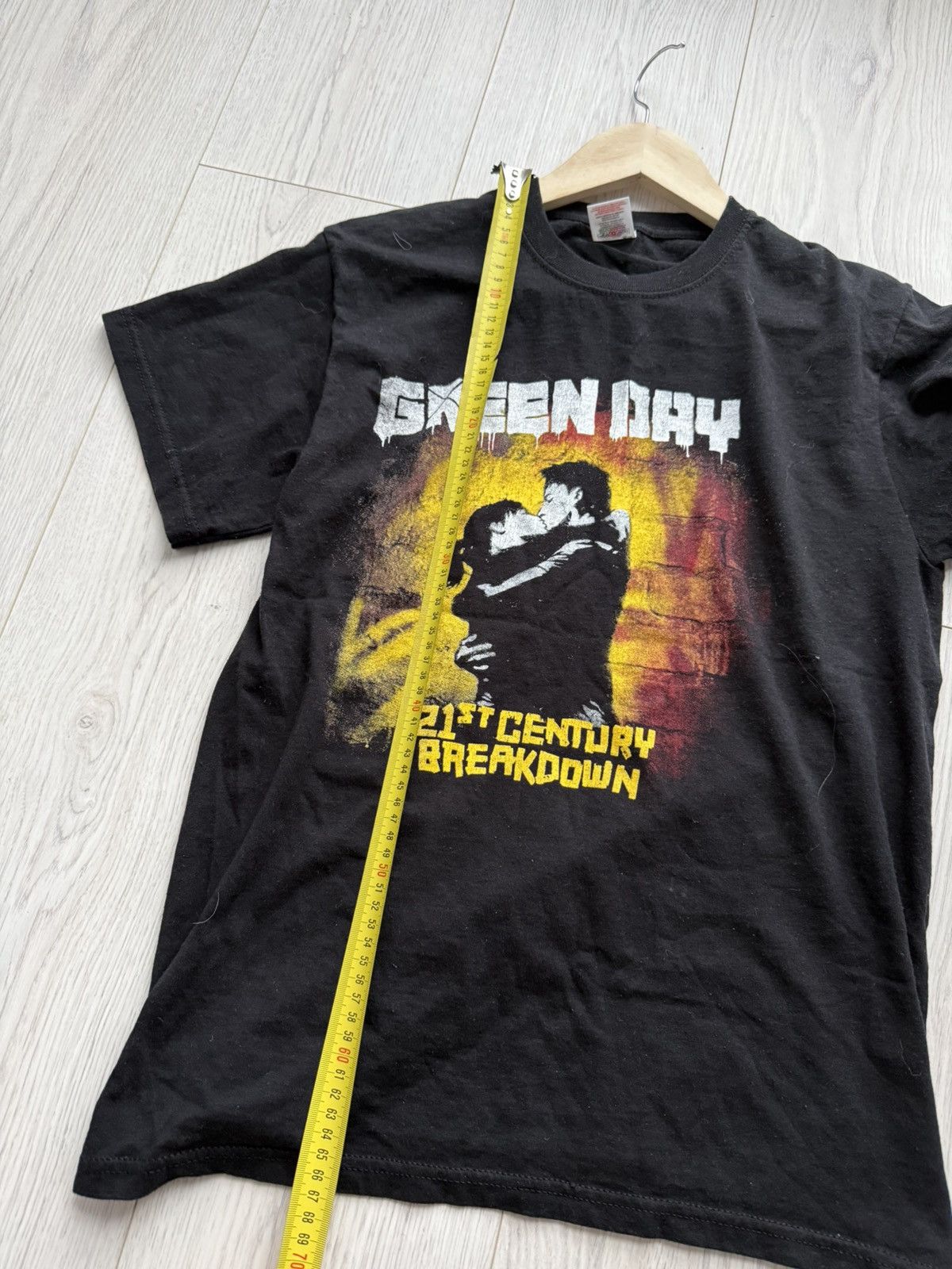 Fruit Of The Loom Green Day 21 St Century Breakdown Tour 2009 T-Shirt Size US M / EU 48-50 / 2 - 8 Thumbnail