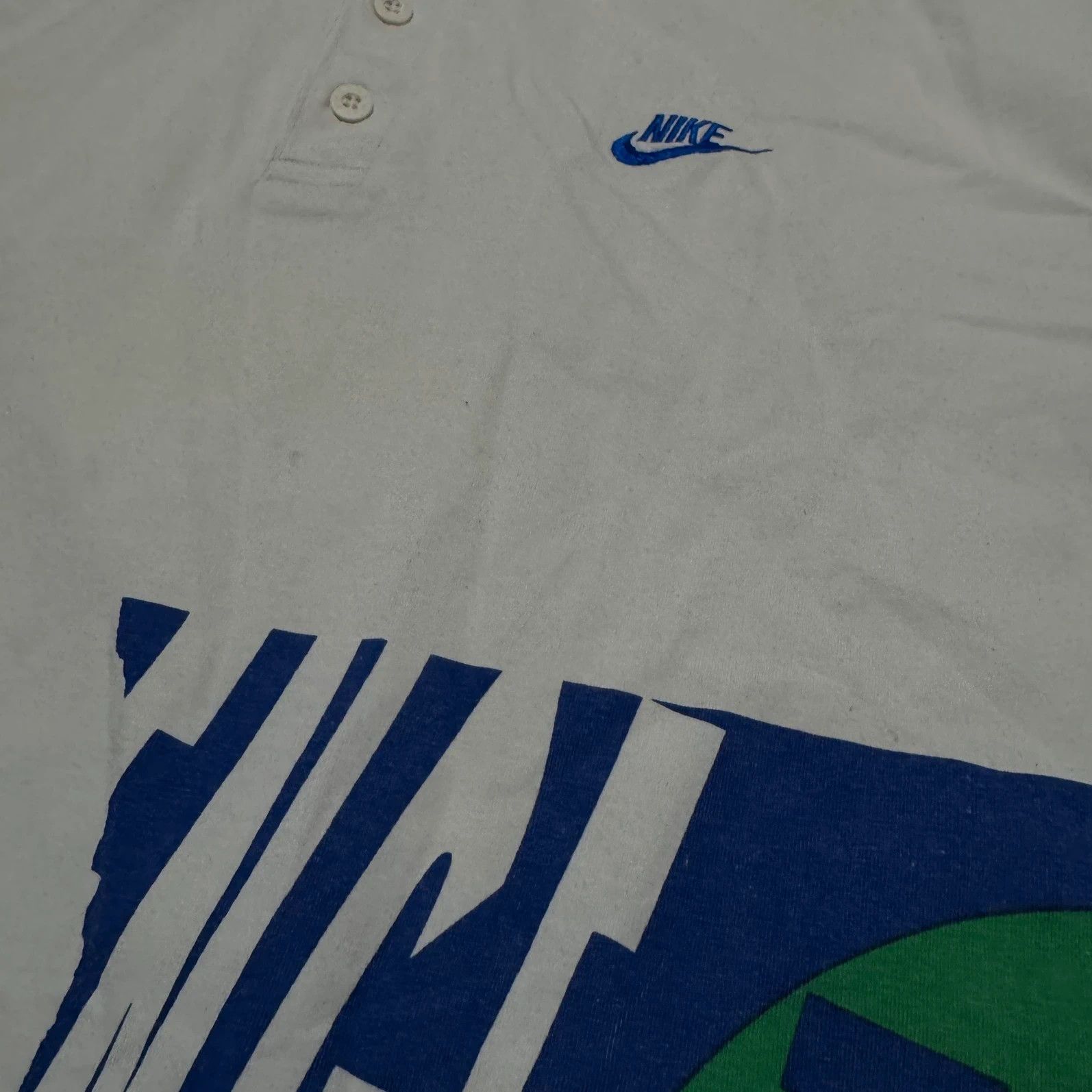 Nike Vintage 90s nike Challenge Court polo Size US XL / EU 56 / 4 - 8 Thumbnail
