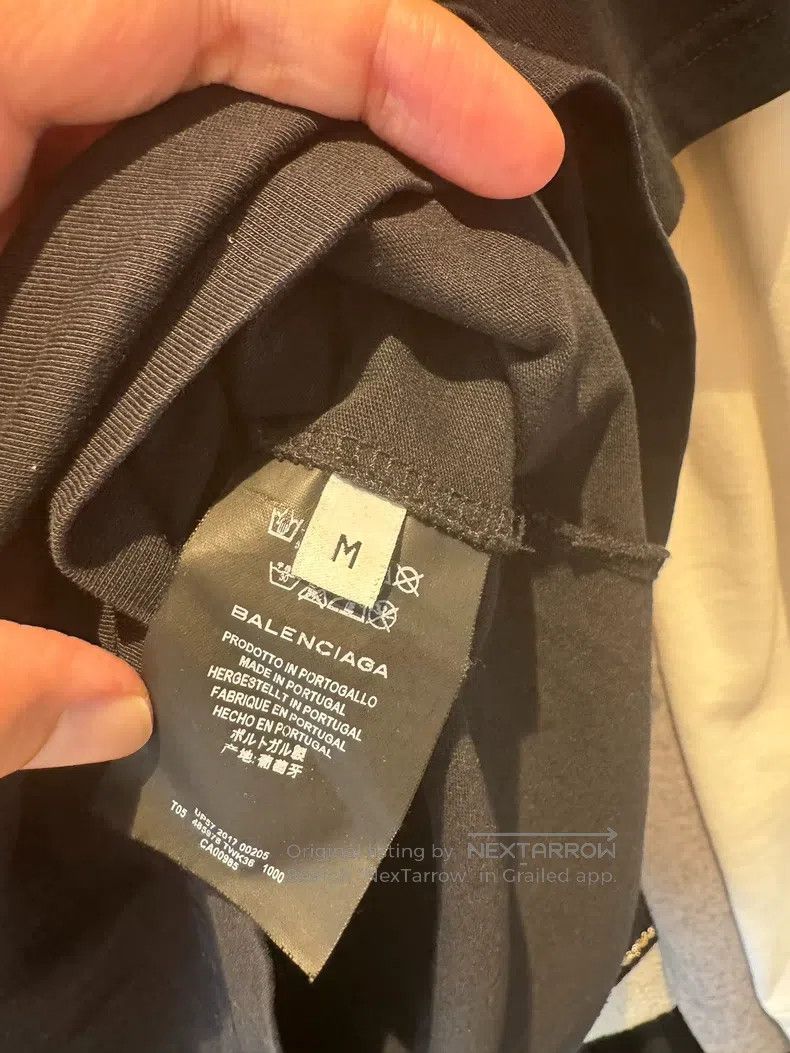 Balenciaga Balenciaga Classic Short Sleeve T-Shirt Size US M / EU 48-50 / 2 - 4 Thumbnail