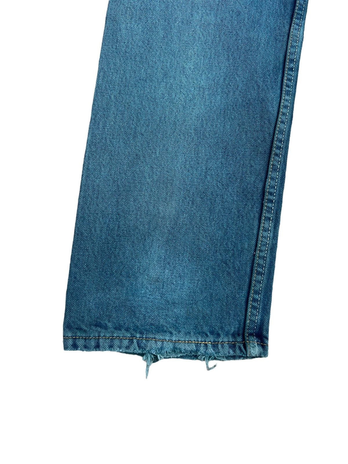 Levi's Vintage 90s Levi’s 501 Distress Mud Fade Green Denim Jeans Size US 30 / EU 46 - 15 Thumbnail