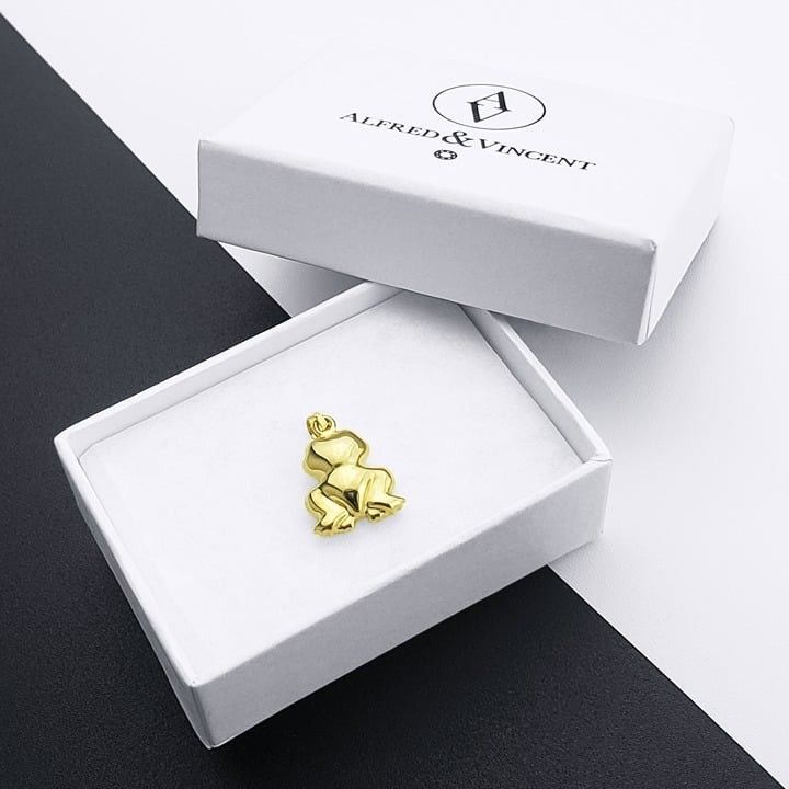 Other Smiling Happy Frog 3D Pendant 14k Yellow Gold Animal Charm Size ONE SIZE - 2 Thumbnail