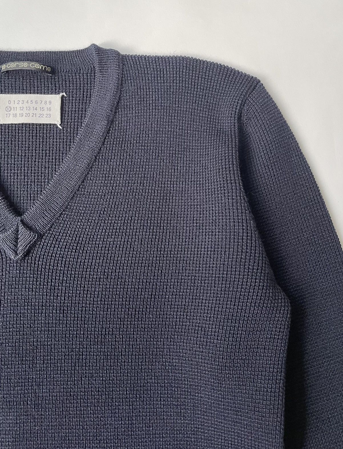 Maison Margiela A/W 2000 ‘Deanna’ Waffle Wool Sweater Size US M / EU 48-50 / 2 - 5 Thumbnail
