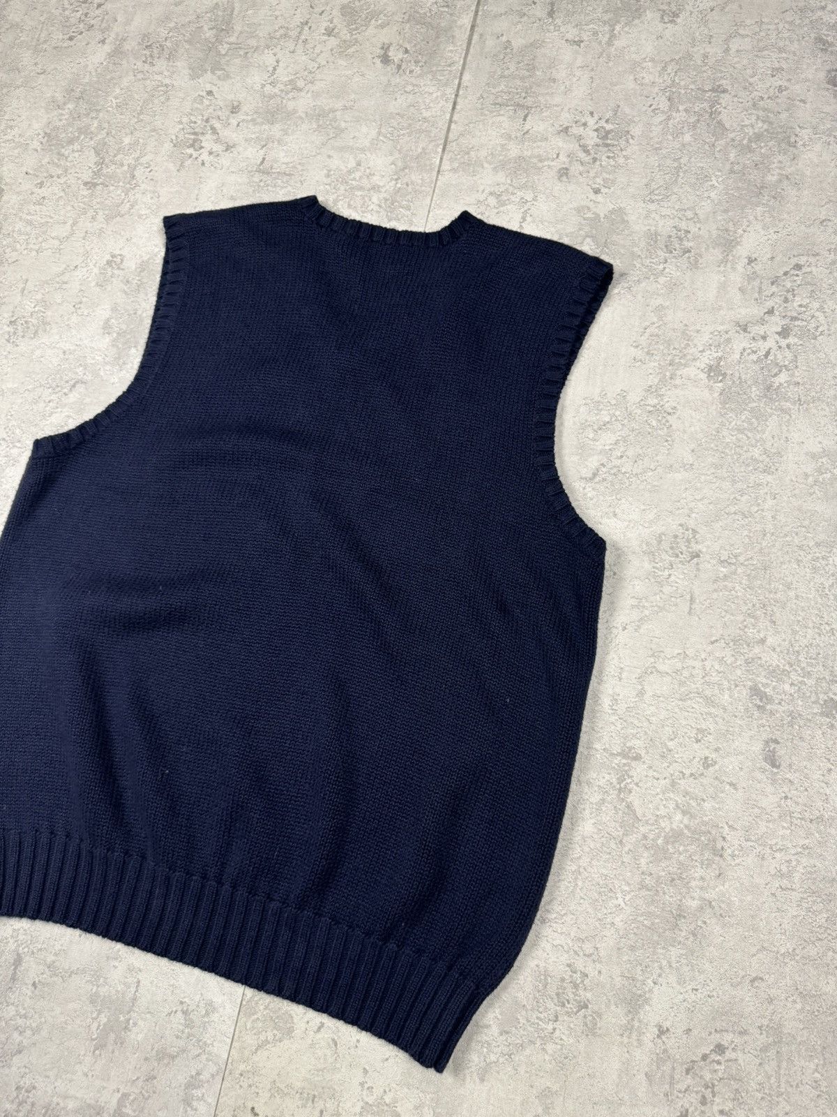 Polo Ralph Lauren Vintage Polo Ralph Lauren y2k Cottone Vest Size L Size US L / EU 52-54 / 3 - 8 Thumbnail