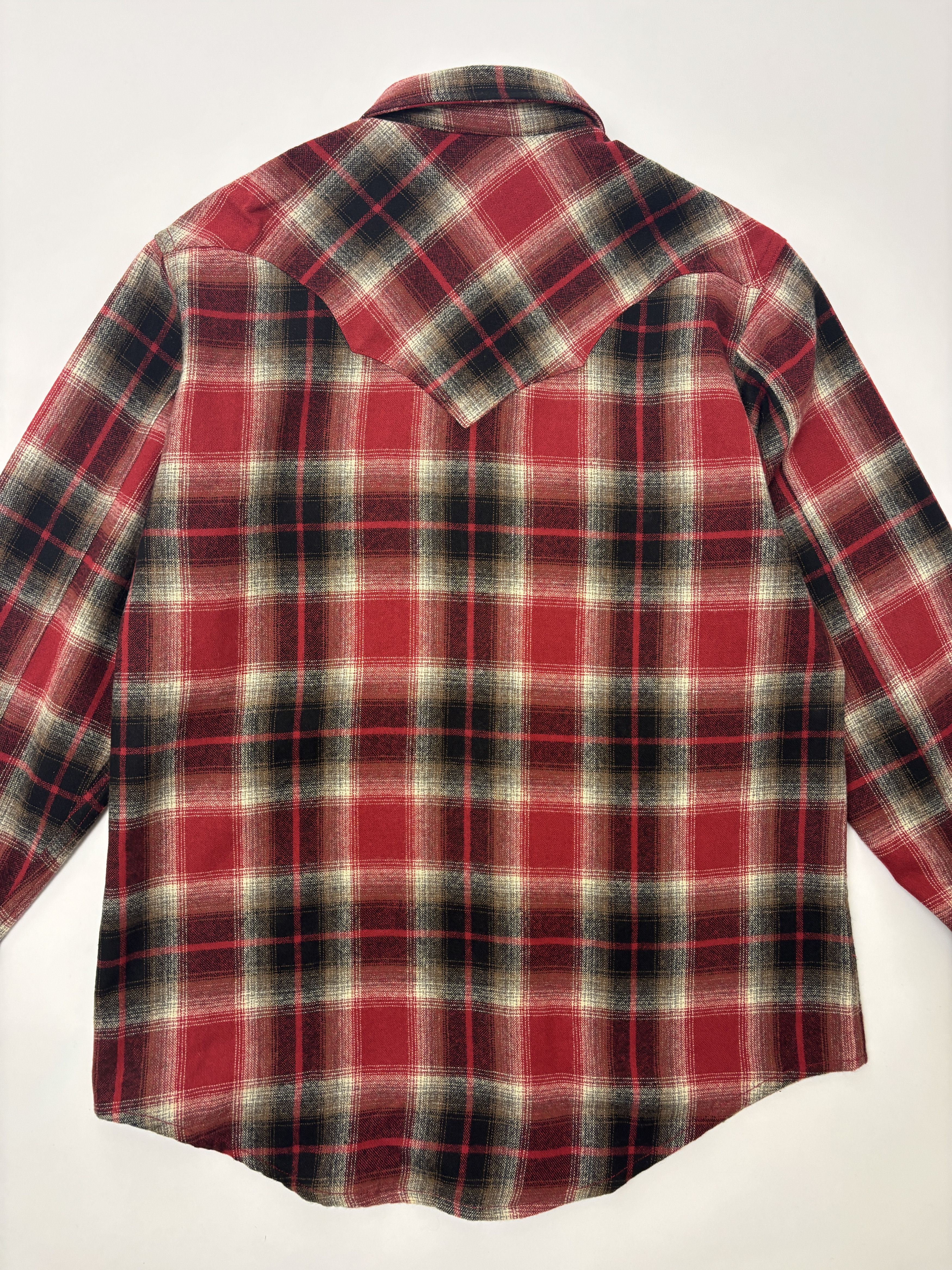 Cushman Cushman Wool Plaid Western Shirt Size US XL / EU 56 / 4 - 9 Thumbnail
