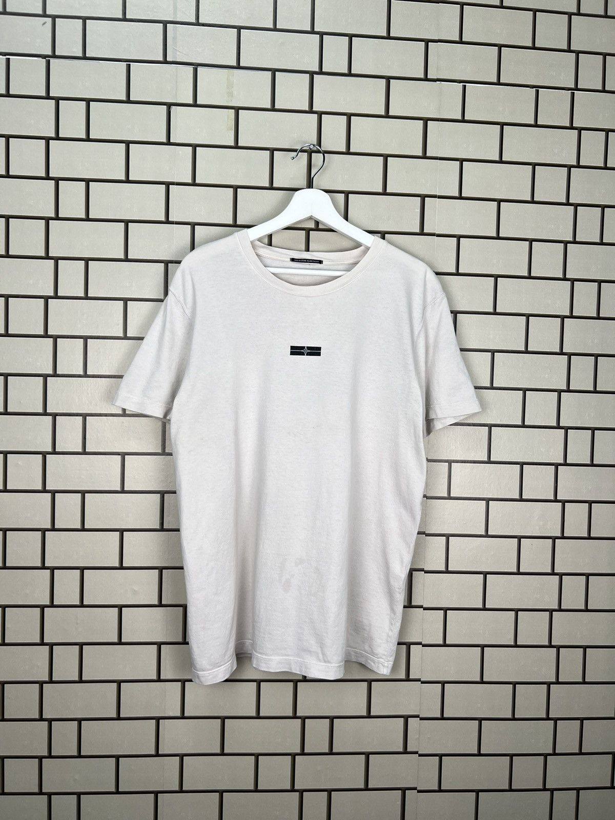 Stone Island Stone Island Small Center Logo Tee Size US XL / EU 56 / 4 - 2 Thumbnail
