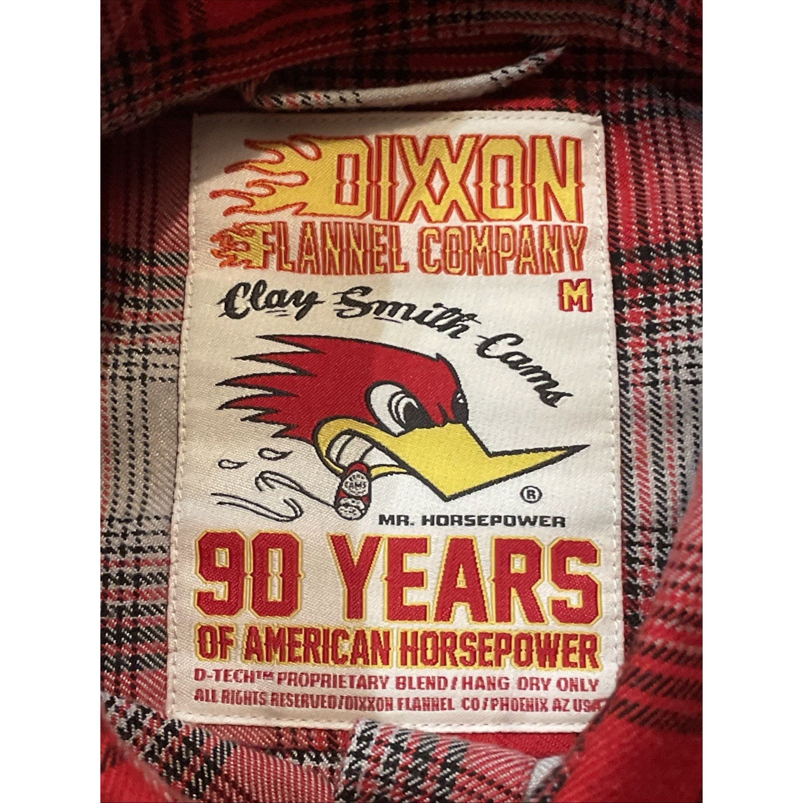 Other Dixxon x Mr. Horsepower Clay Smith Cams Flannel Women’s M Size M / US 6-8 / IT 42-44 - 5 Thumbnail