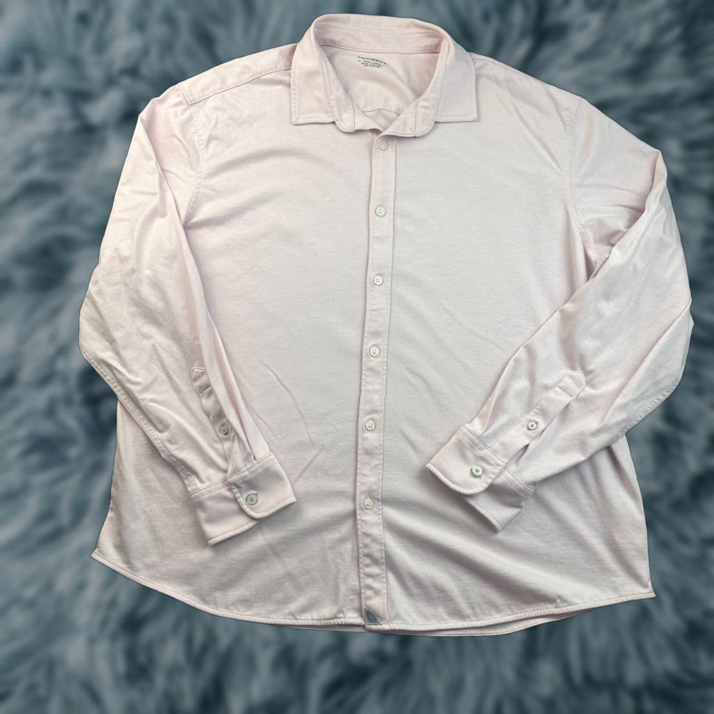 UNTUCKit UNTUCKit Shirt Mens 3XL Pink Button Up Plaid Long Sleeve Casual Workwear Size US XXL / EU 58 / 5 - 1 Thumbnail