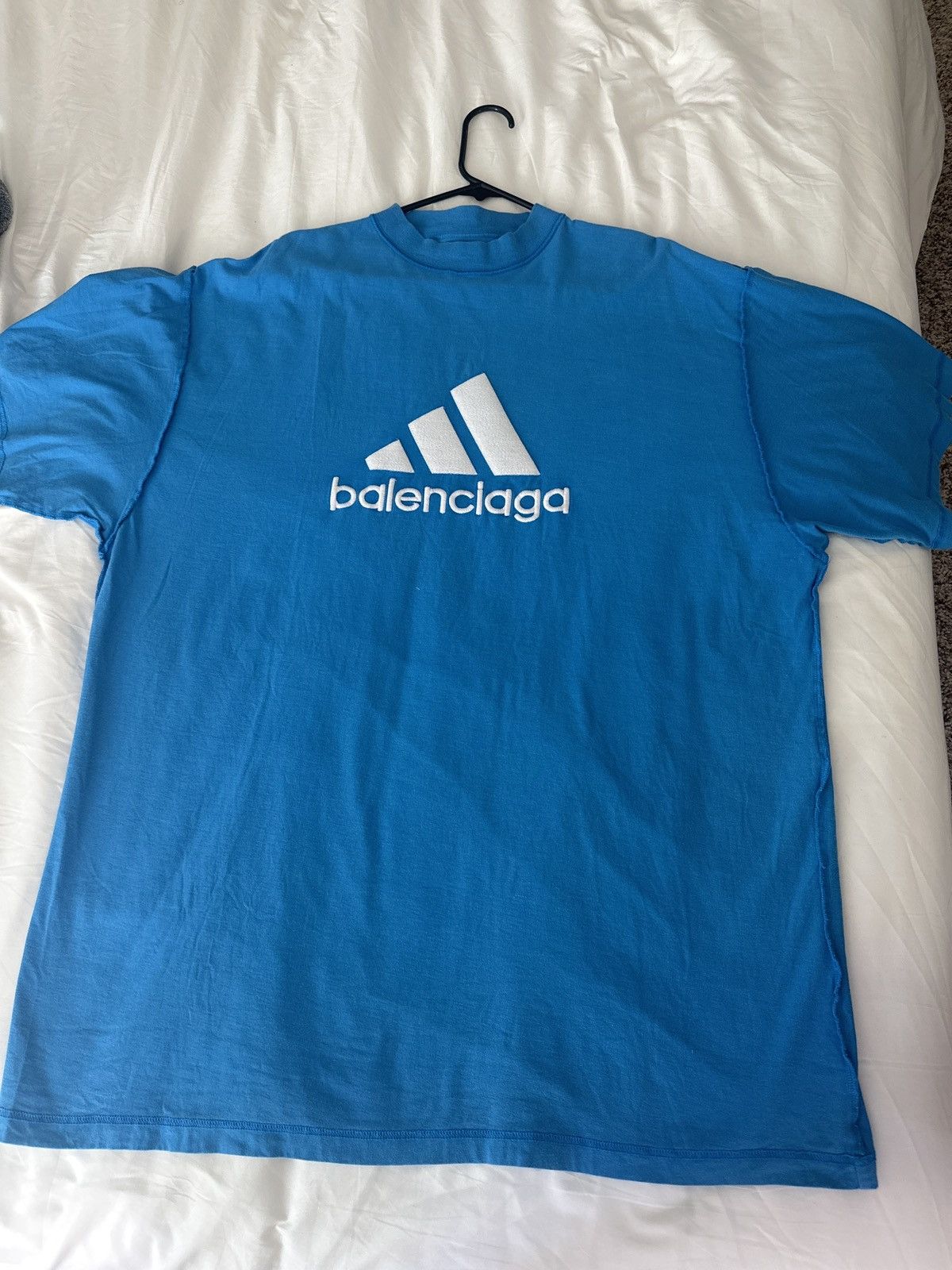 Balenciaga Balenciaga x adidas Unisex T-Shirt Oversized Size US XL / EU 56 / 4 - 1 Thumbnail