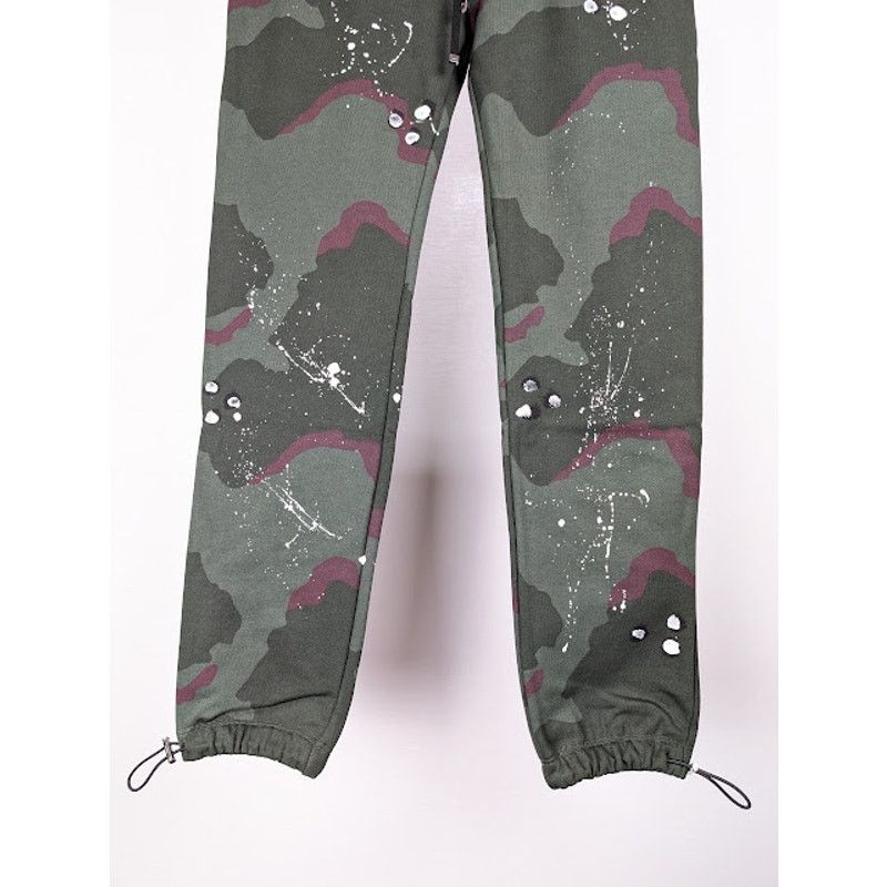 Amiri o1rshd1 Army Logo Sweatpant in Camo Size US 32 / EU 48 - 4 Thumbnail