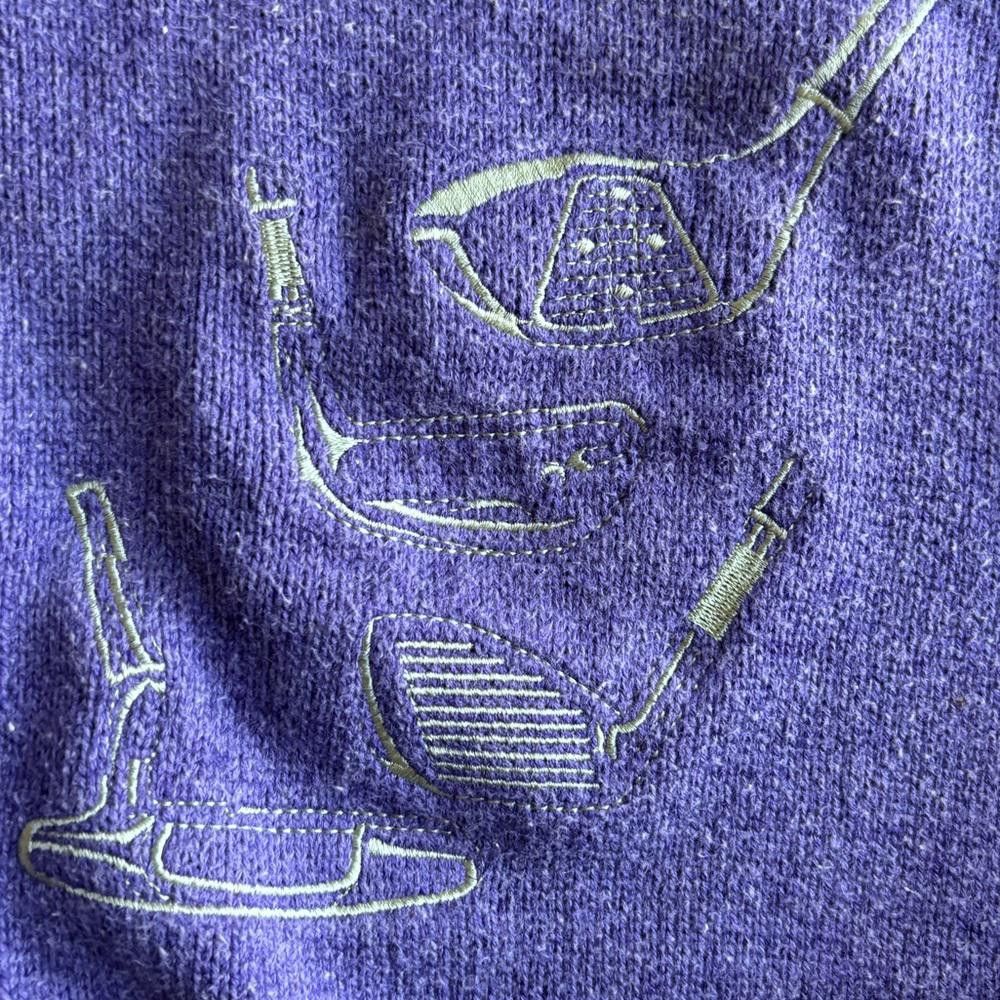 Designer Vintage Sempre Elegante Golf Sweater Size US M / EU 48-50 / 2 - 3 Thumbnail