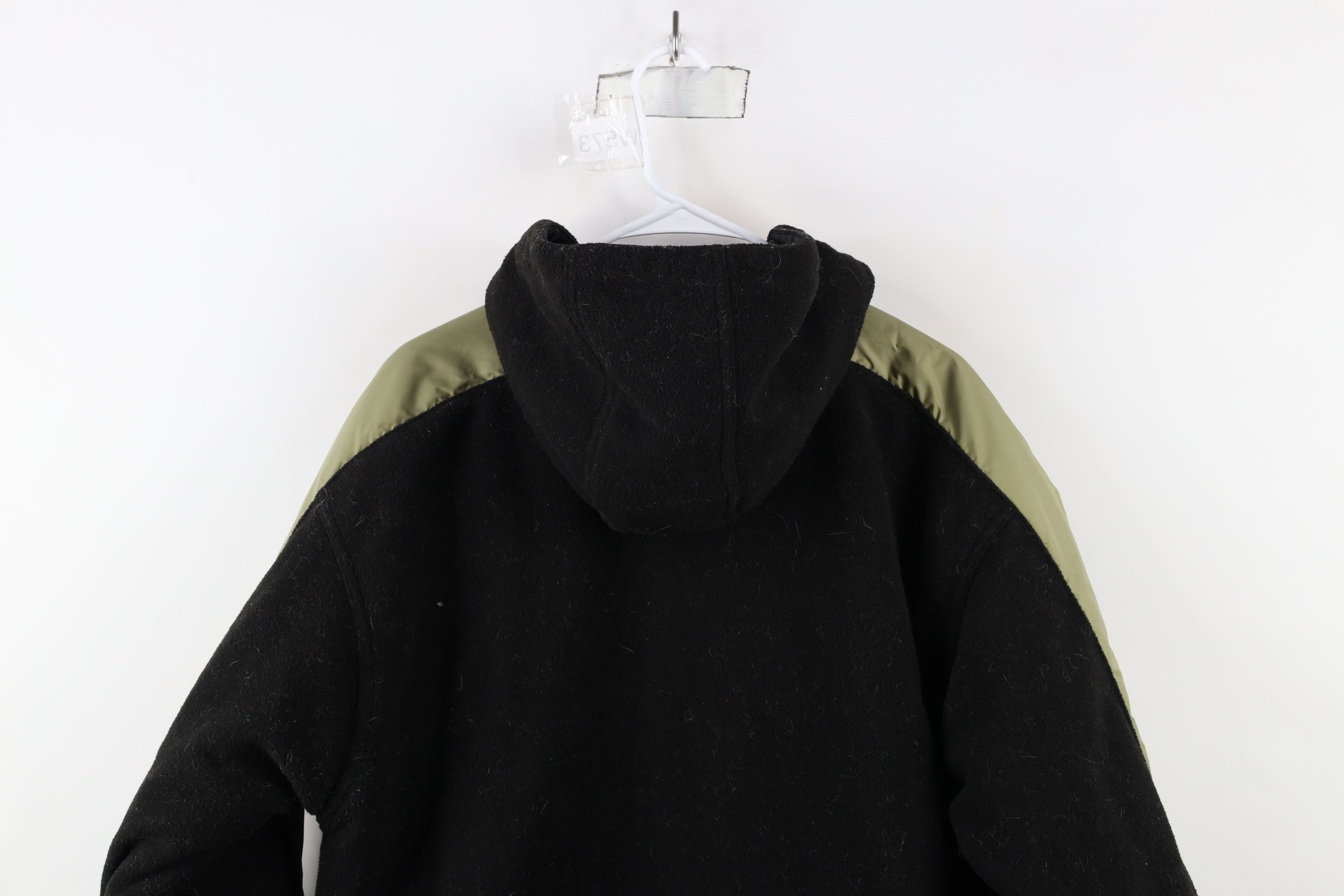 Adidas × Vintage Vintage 90s Adidas Spell Out Reversible Hooded Jacket Size US L / EU 52-54 / 3 - 8 Thumbnail
