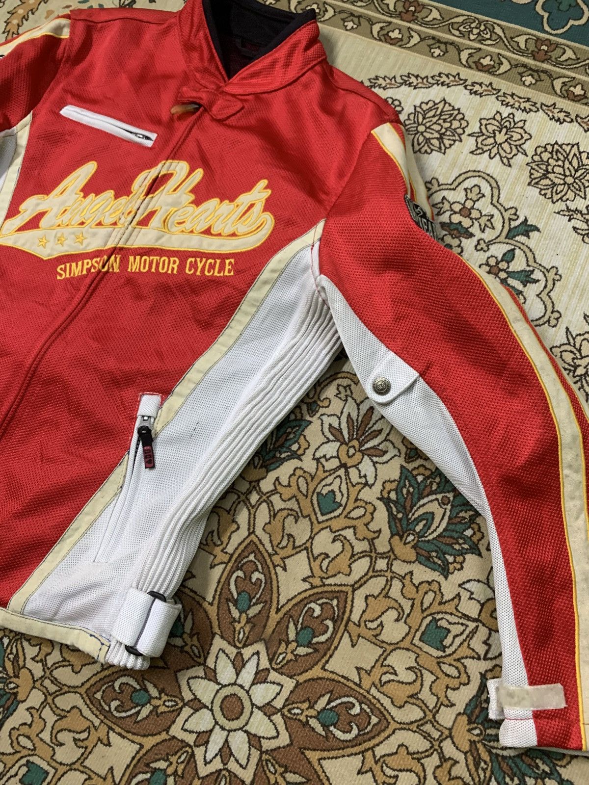 Sports Specialties VINTAGE SIMPSON MOTOR CYCLE JACKET Size US M / EU 48-50 / 2 - 4 Thumbnail