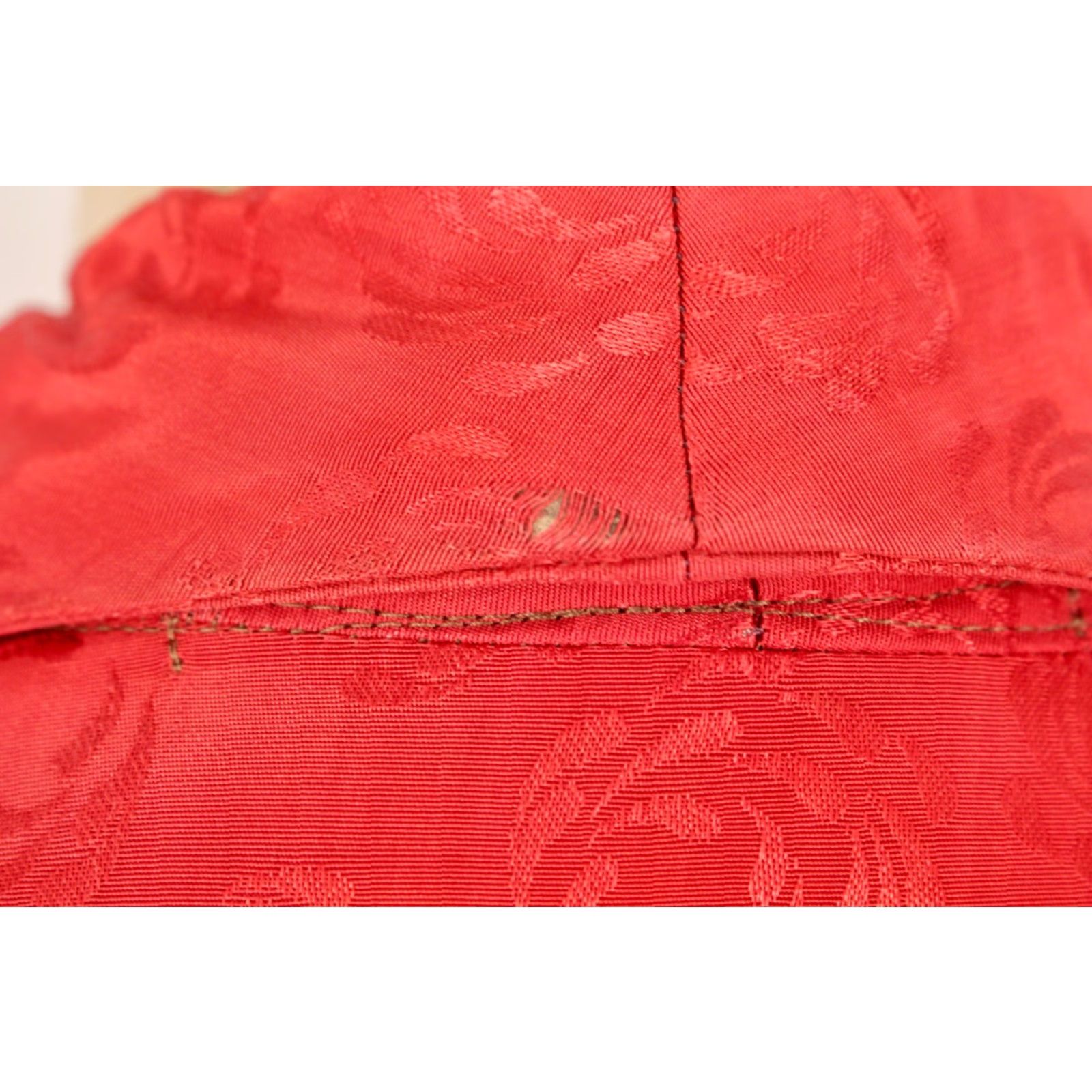 Vintage VTG 50s Robe / Smoking Jacket Mens Red Sz L 1950s Rayon Long Size US M / EU 48-50 / 2 - 6 Thumbnail