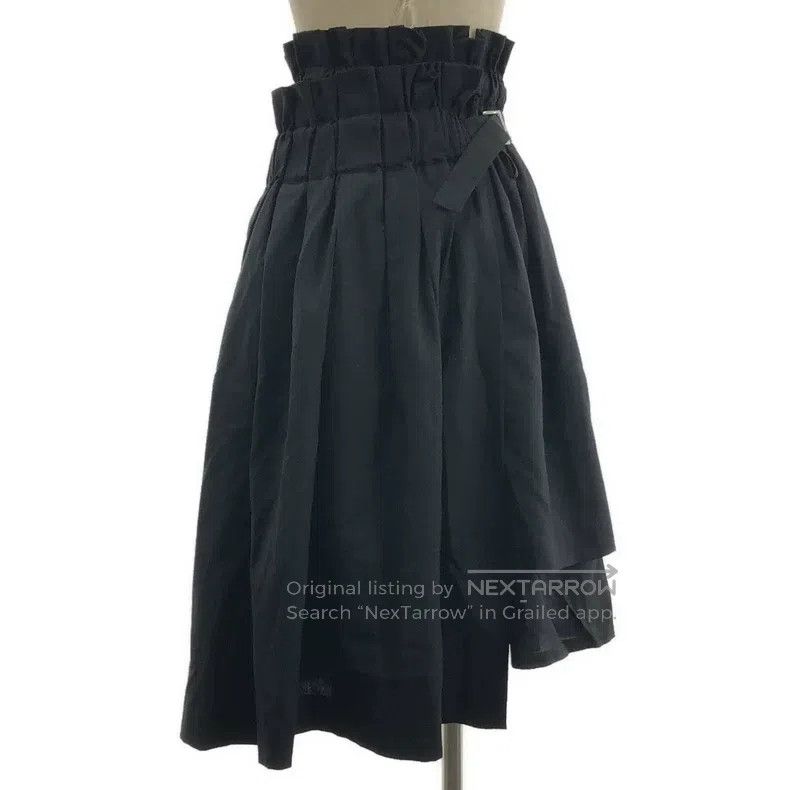 Comme des Garcons Comme Des Garcons size XS Black wool pleated multi-layered Size 22" - 1 Thumbnail