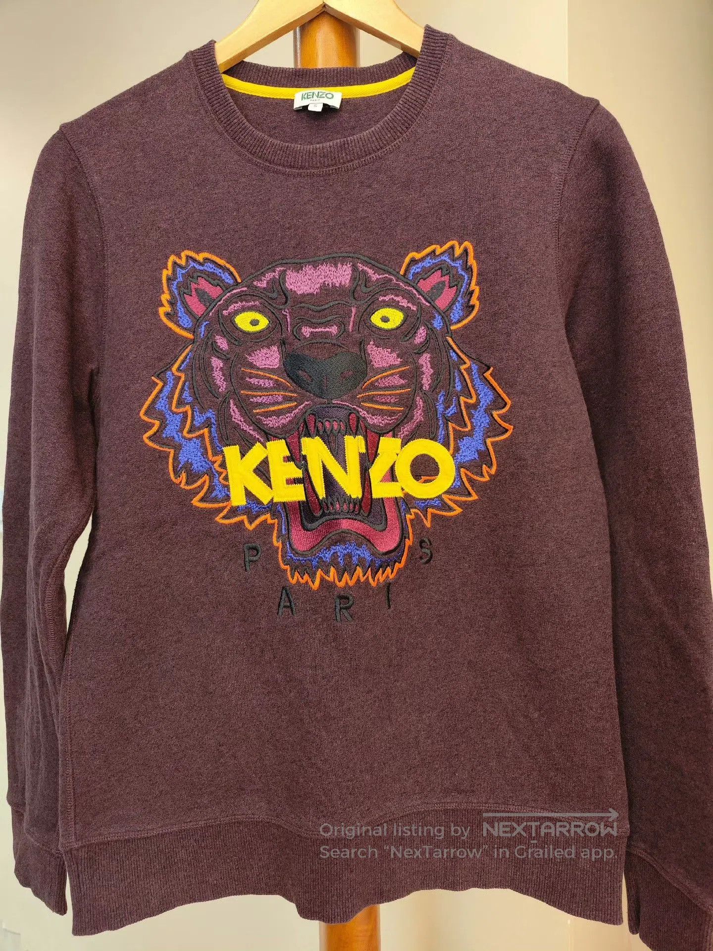 Kenzo Kenzo Classic Tiger Head Sweatshirt. Size US S / EU 44-46 / 1 - 1 Thumbnail