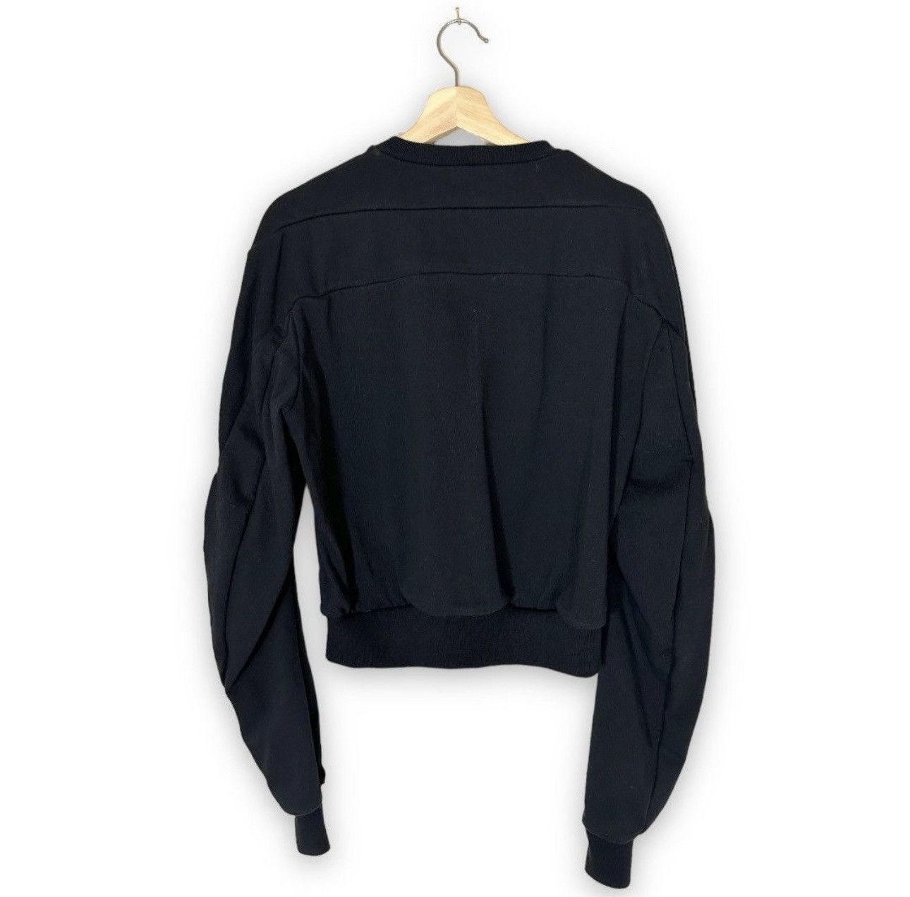 Rick Owens Black Geth Sweater Size US M / EU 48-50 / 2 - 2 Thumbnail