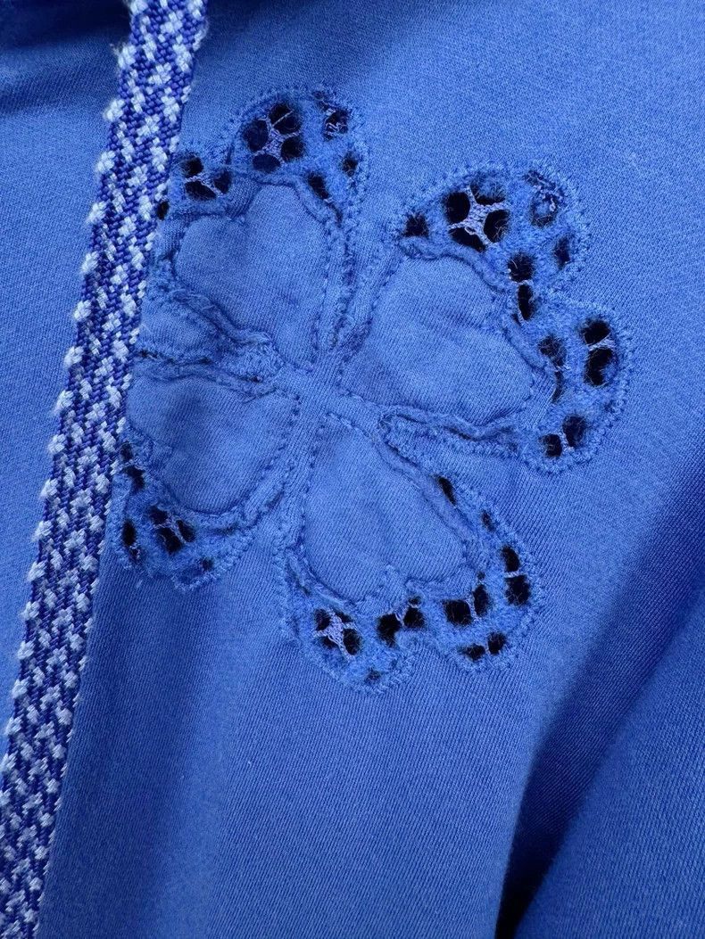 Chanel Chanel Blue Hooded Sports Jacket -2505 Size L / US 10 / IT 46 - 2 Thumbnail