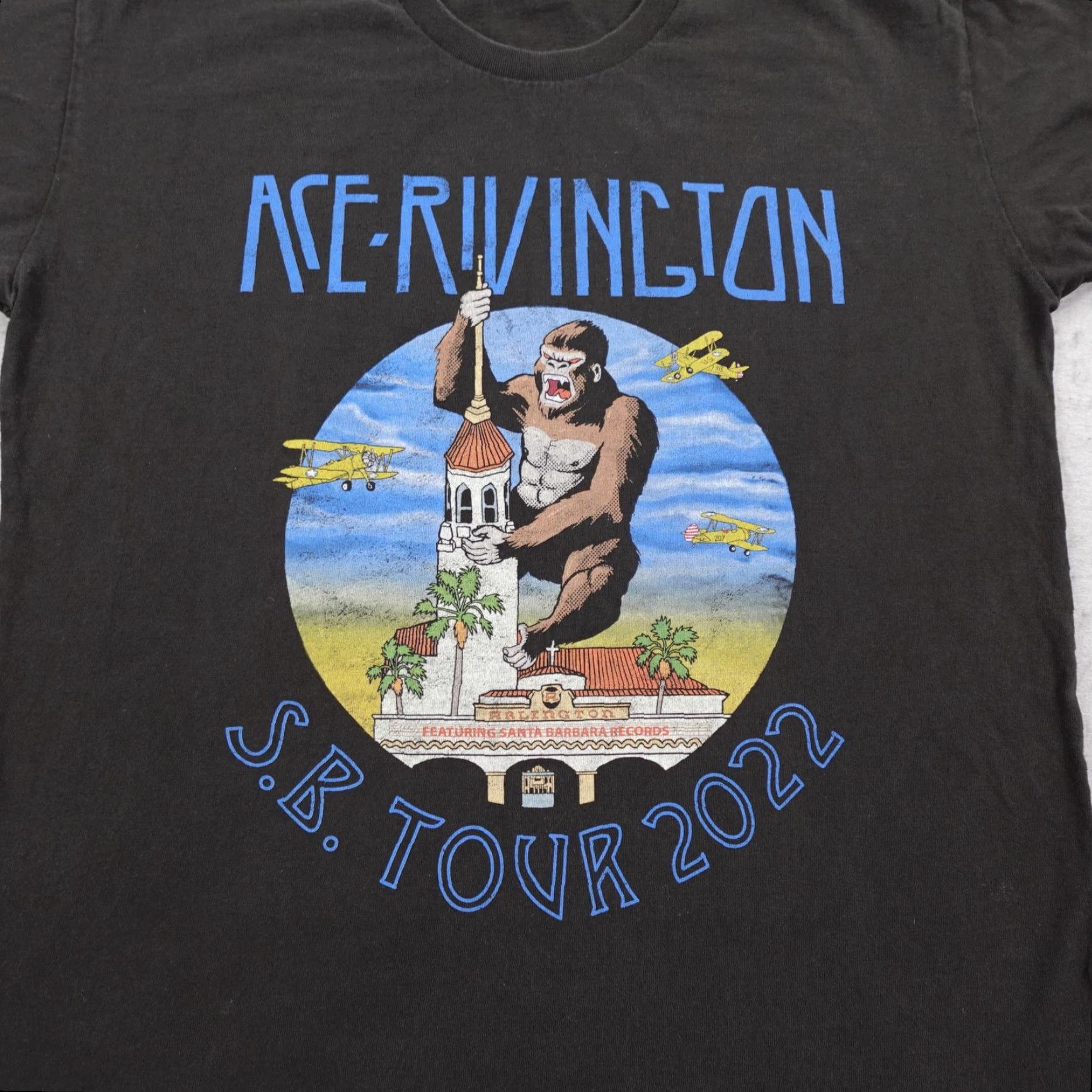 Vintage Ace Rivington Shirt Black Medium Graphic Concert SB Tour 2022 Mens Size US M / EU 48-50 / 2 - 3 Thumbnail