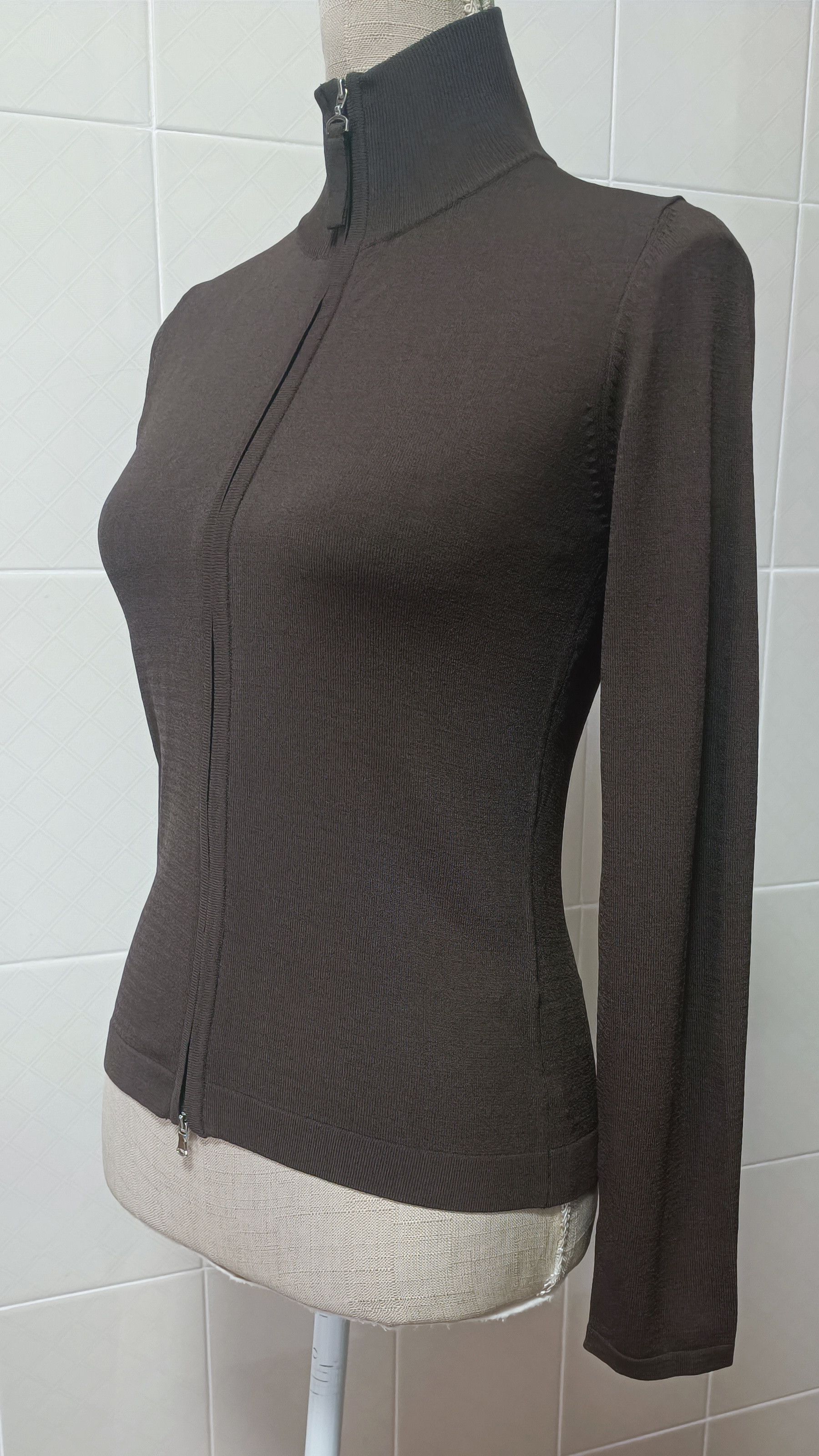 Jean Paul Gaultier Brown jacket with yellow and red rhinestones Size M / US 6-8 / IT 42-44 - 9 Thumbnail
