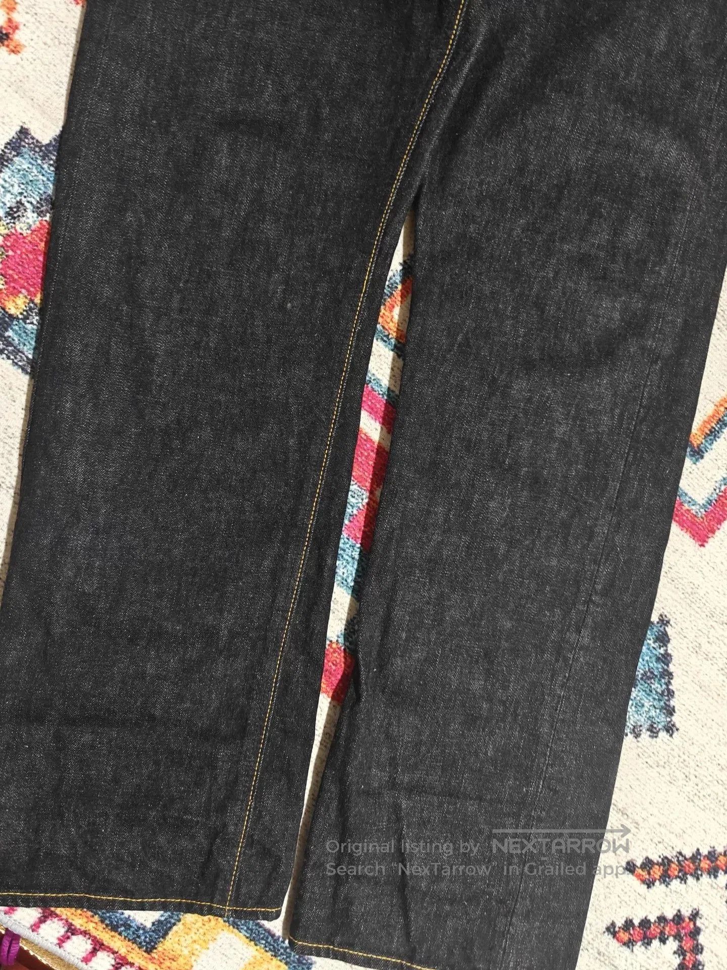 Full Count & Co. FULL COUNT X DC S101xx Raw Denim Jeans. Size US 36 / EU 52 - 6 Thumbnail