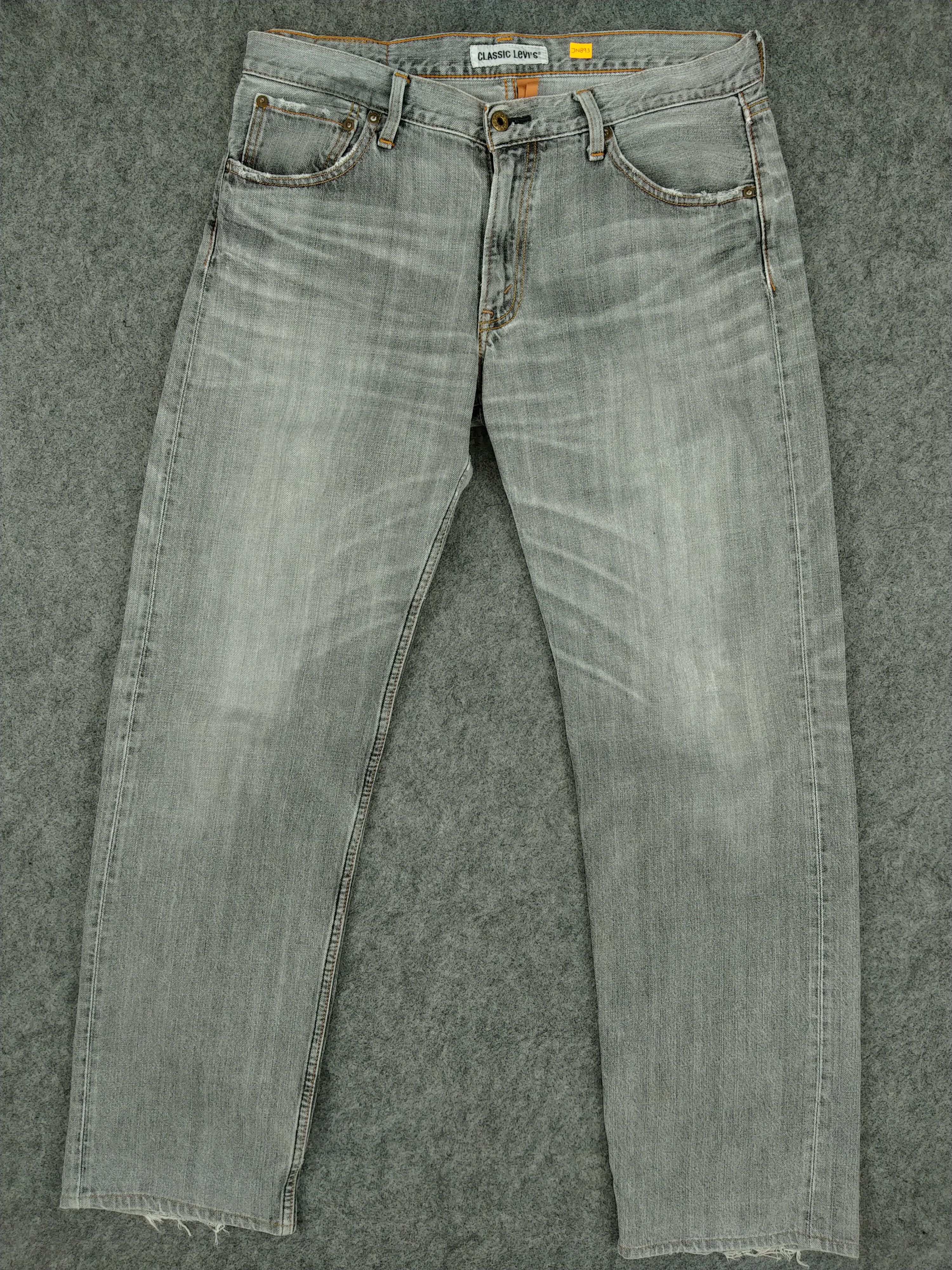 Levi's Light Grey Vintage Classic Levi's 503 35x33 Denim -JN893 Size US 35 - 1 Thumbnail