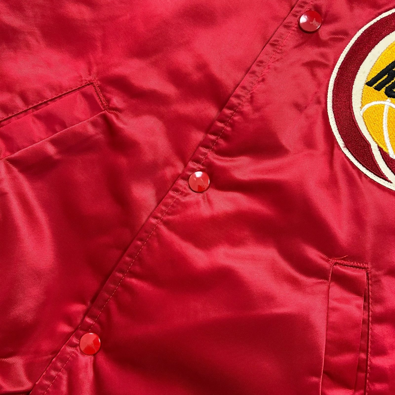 NBA RARE VTG 90s HOUSTON ROCKETS STARTER SATIN BOMBER JACKET Size US M / EU 48-50 / 2 - 6 Thumbnail