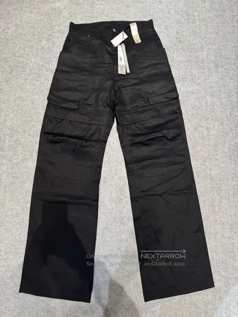 Rick Owens Rick Owens Black Cargo Pants Size US 32 / EU 48 - 1 Thumbnail