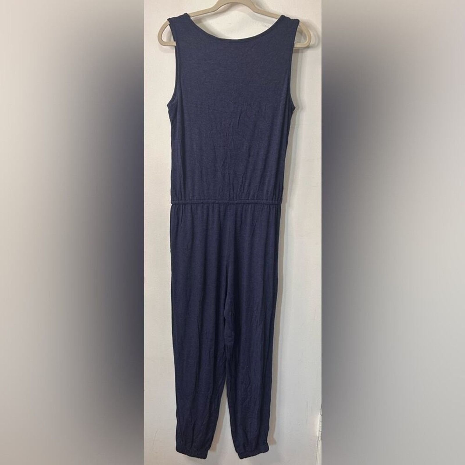 Max Mara Nwt- Max Studio- Cotton Jersey Jumpsuit-Small Size 28" / US 6 / IT 42 - 3 Thumbnail