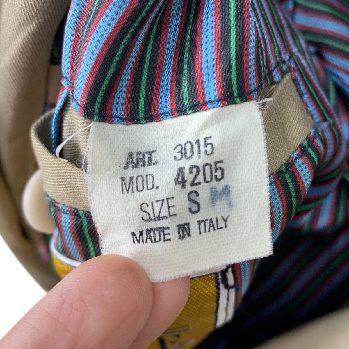 Vintage Vintage GIOVANILE ITALY Sportswear Jeans Stripes Blazer Coat Size US S / EU 44-46 / 1 - 7 Thumbnail