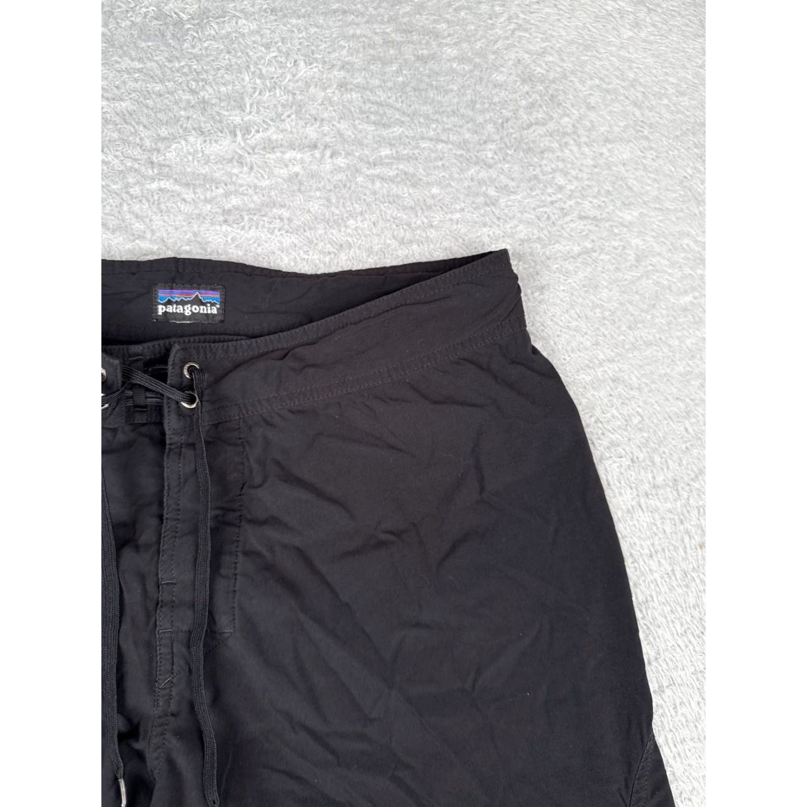 Patagonia Patagonia Board Shorts Mens 30 Black Wavefarer 21" Swim Trunks Beach Pockets Size US 30 / EU 46 - 5 Thumbnail