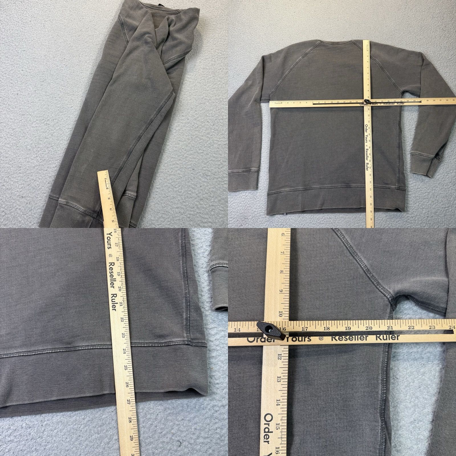 Deus Ex Machina Deus Ex Machina Sweatshirt Mens Large Gray Crewneck Pullover Distressed Faded L Size US L / EU 52-54 / 3 - 8 Thumbnail