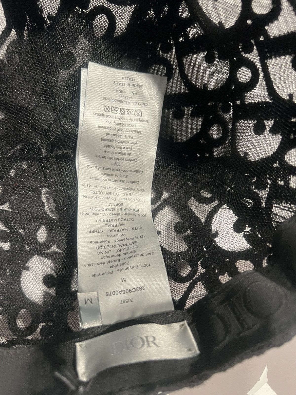Dior Dior men’s oblique baseball cap. M. $1450 Size ONE SIZE - 10 Thumbnail