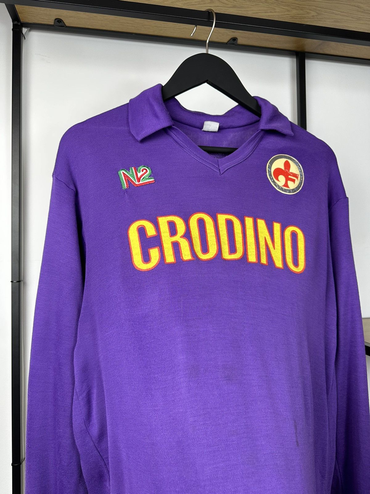 Other Vintage Fiorentina #10 Baggio 1986/87 jersey soccer football Size US M / EU 48-50 / 2 - 5 Thumbnail