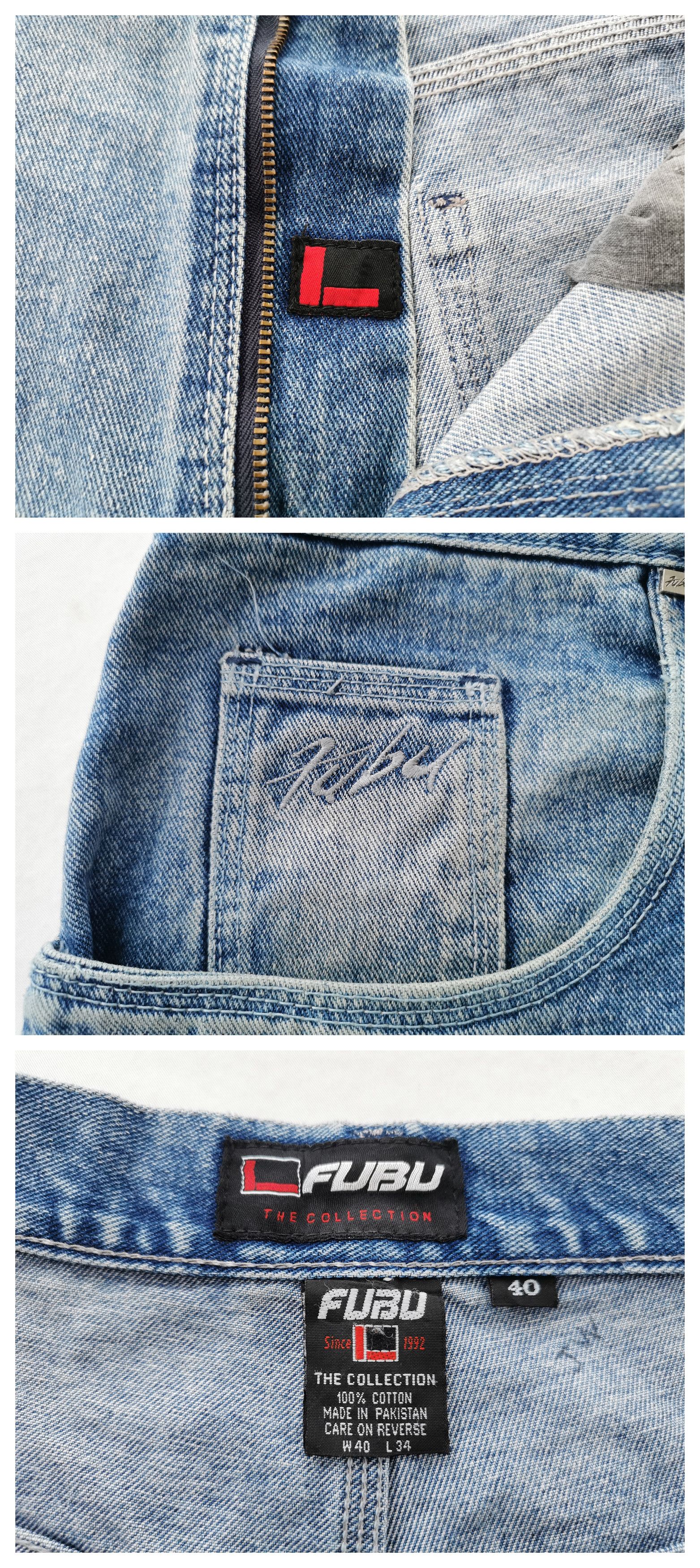 Fubu Vintage 90's Fubu Denim Jeans Big Size 40/40x34 Size US 40 / EU 56 - 9 Thumbnail