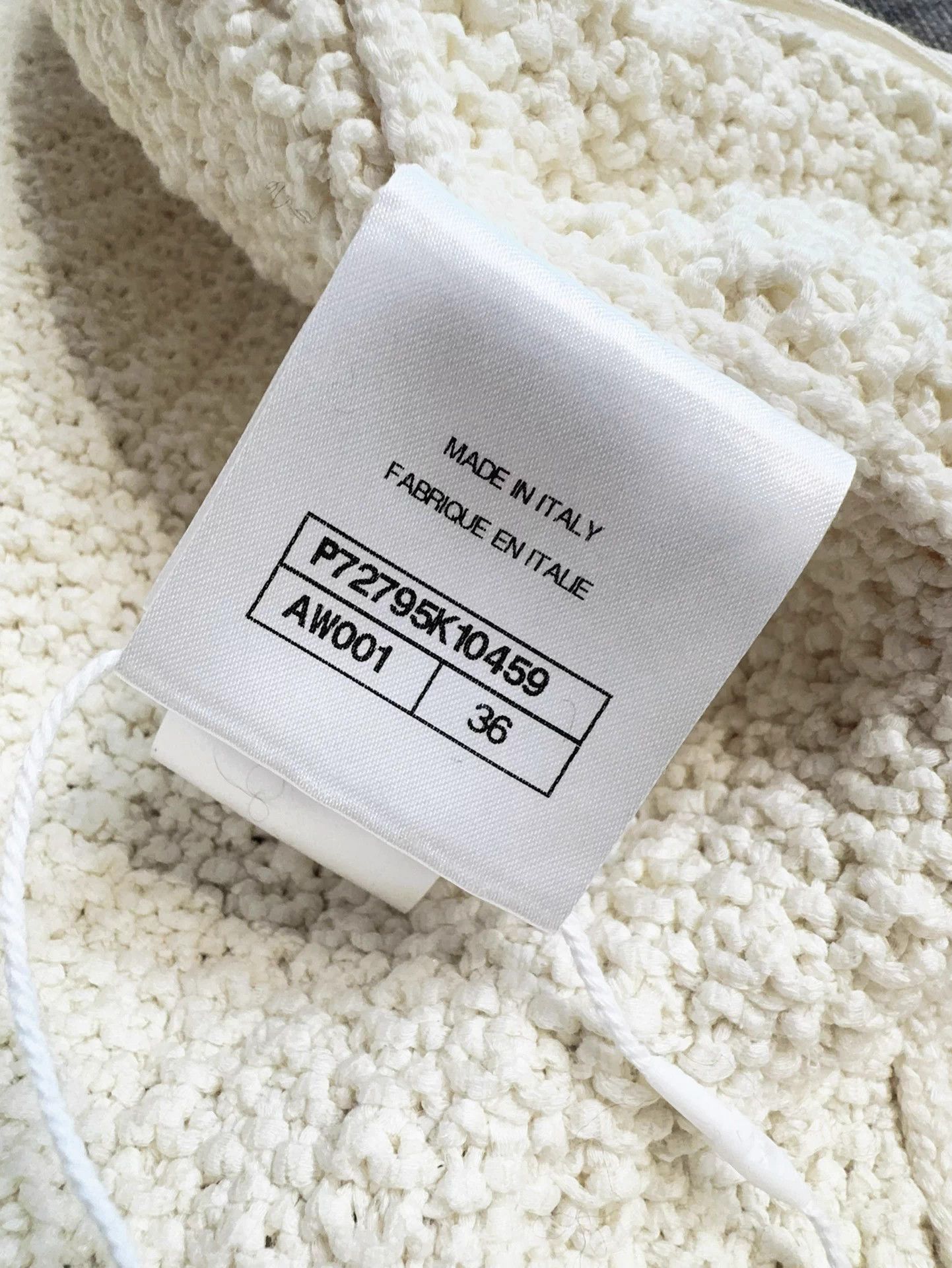Chanel Chanel 22S Ivory 4-Pocket Knit Midlength Vest 36 Size XS / US 0-2 / IT 36-38 - 5 Thumbnail
